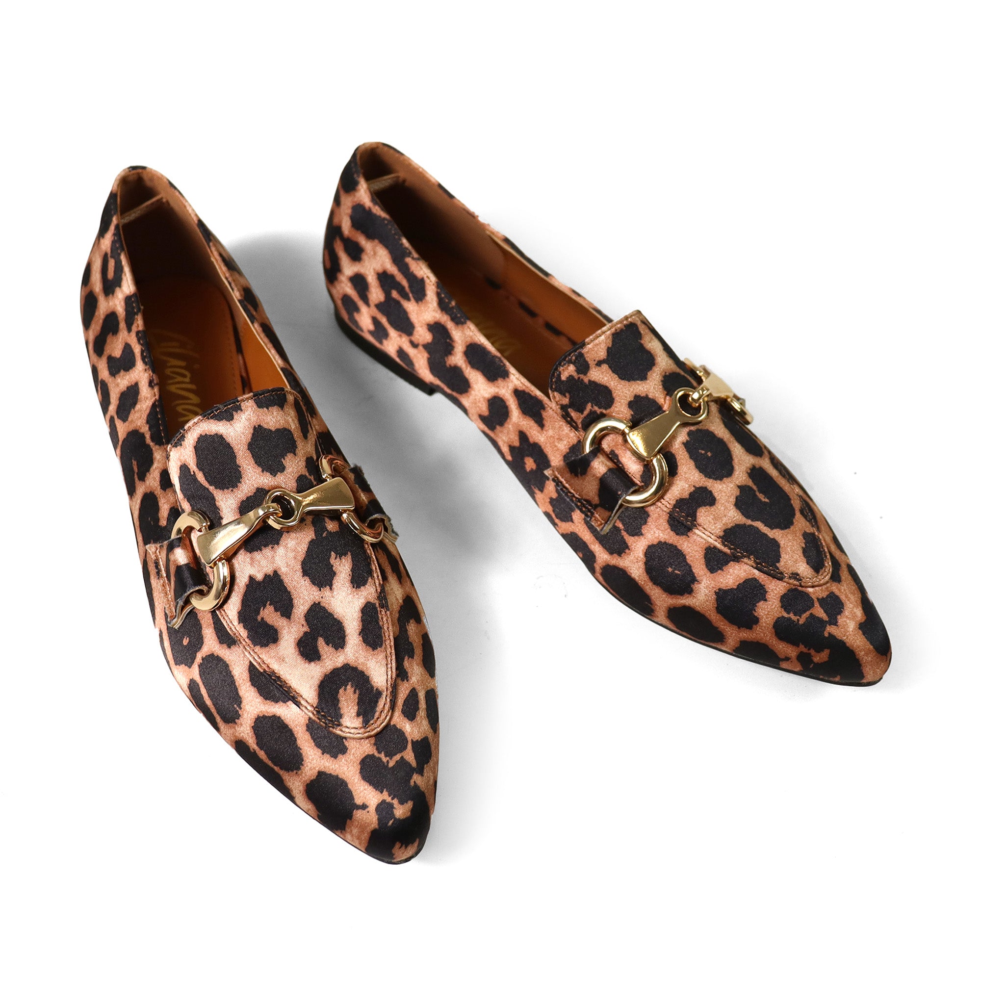 ADAEL-1 HORSEBIT LOAFER FLAT LEOPARD