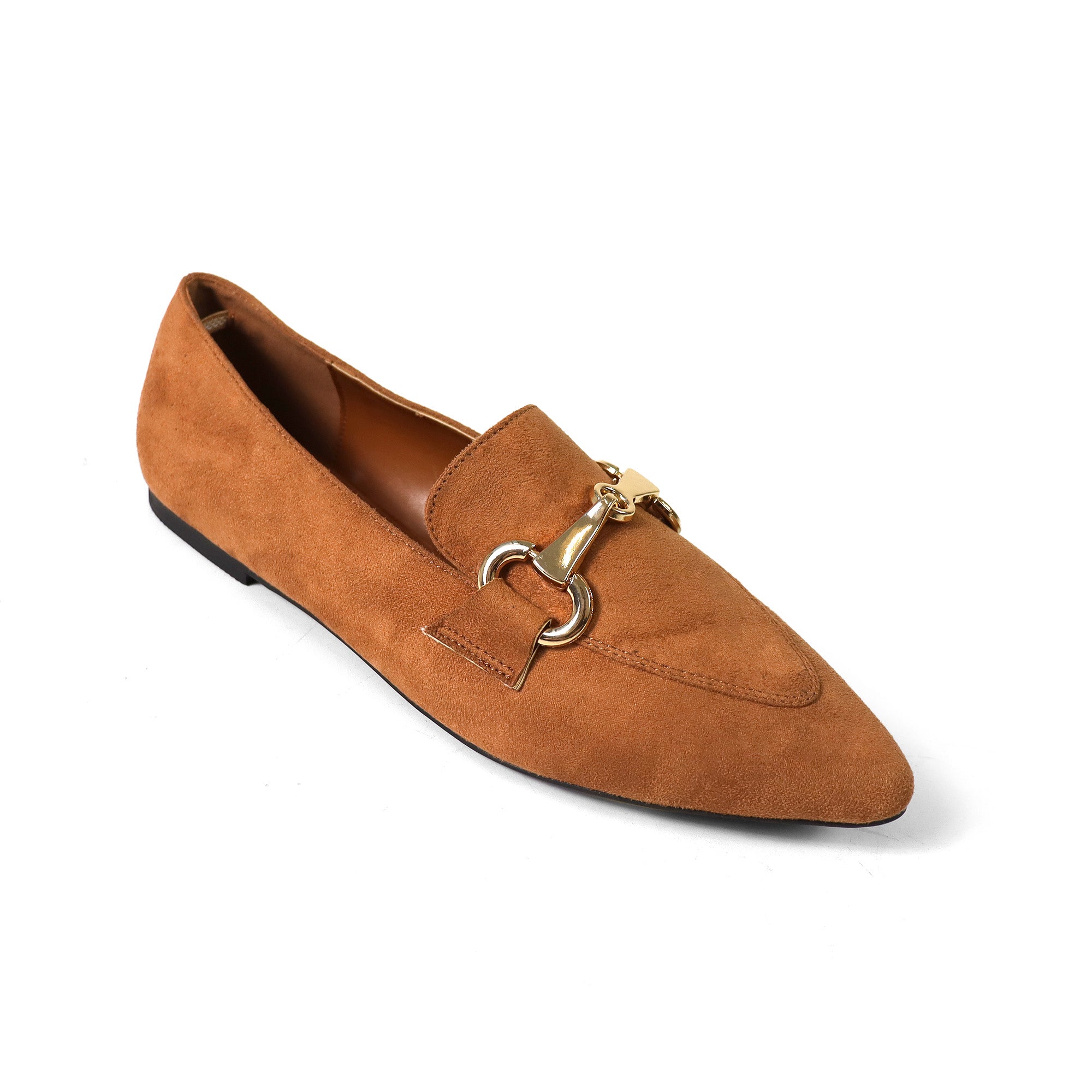 ADAEL-1 HORSEBIT LOAFER FLAT TAN