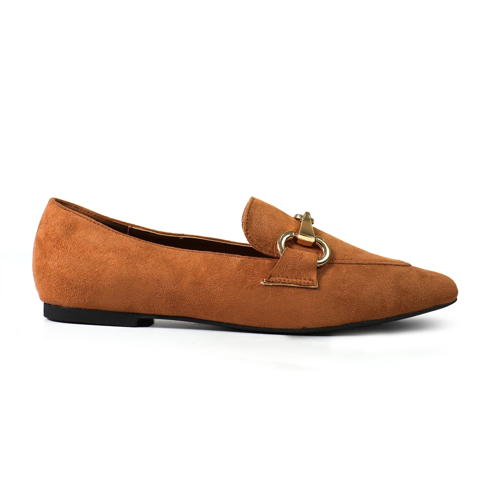ADAEL-1 HORSEBIT LOAFER FLAT TAN