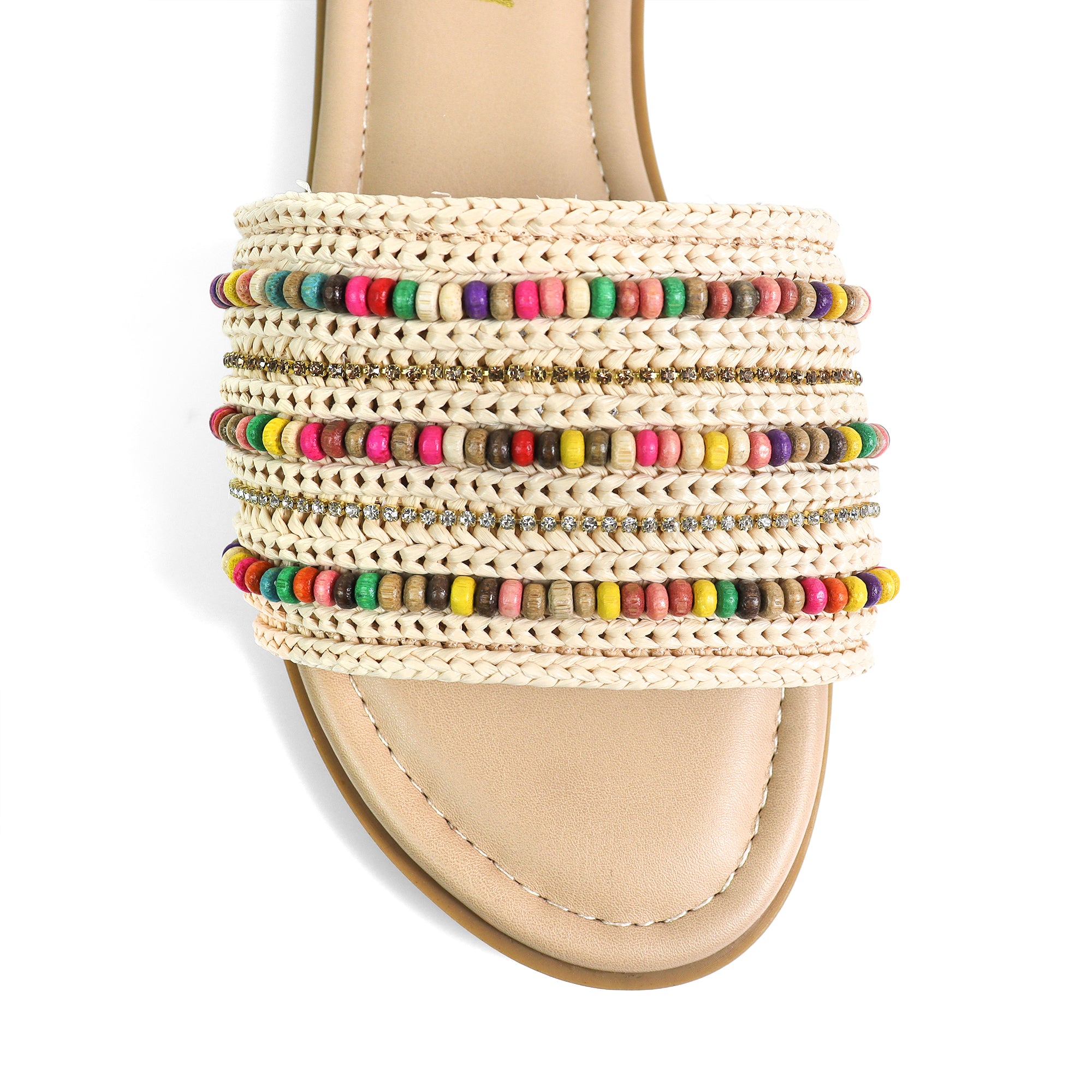 AGENCY-1 BEADS W/SANDAL BEIGE