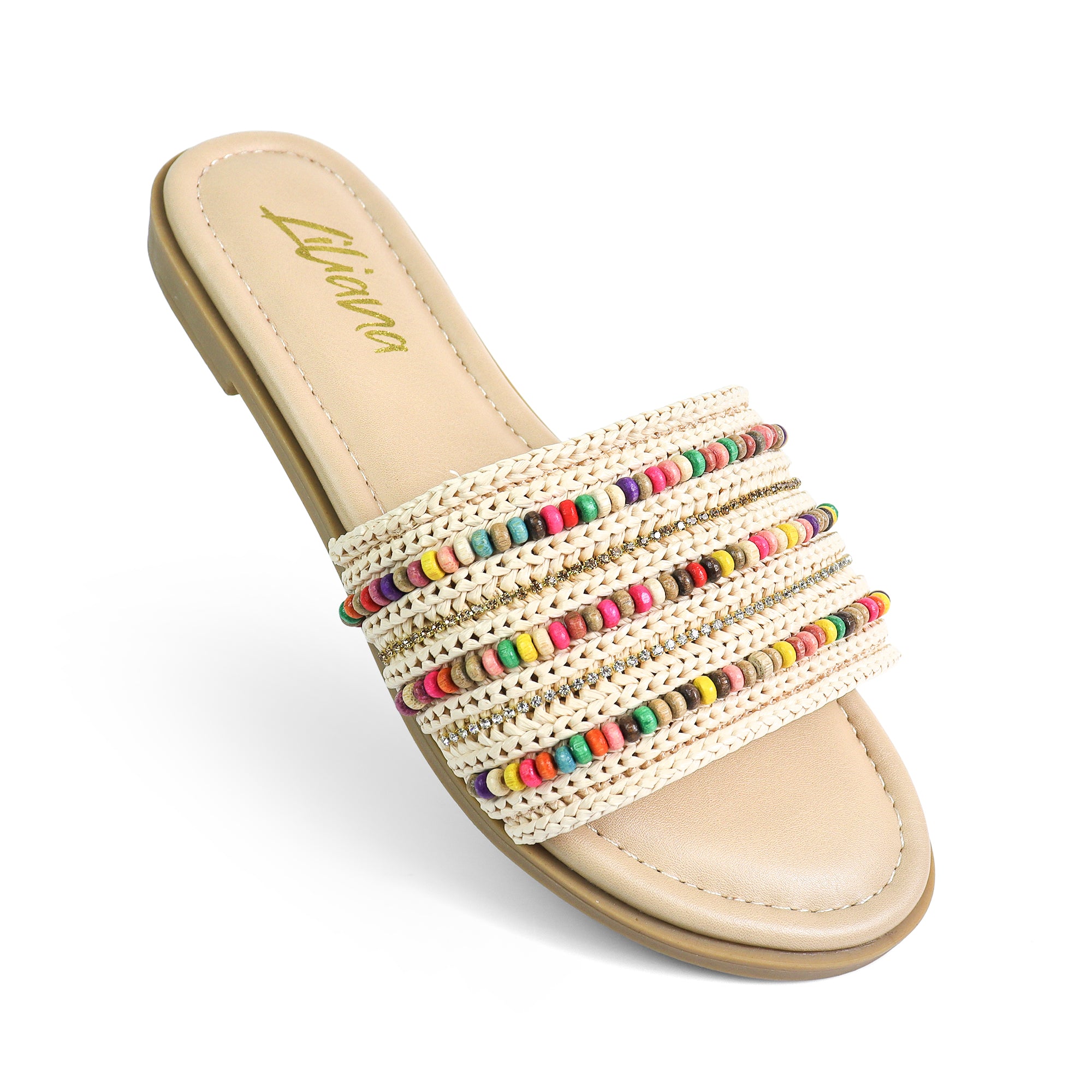 AGENCY-1 BEADS W/SANDAL BEIGE