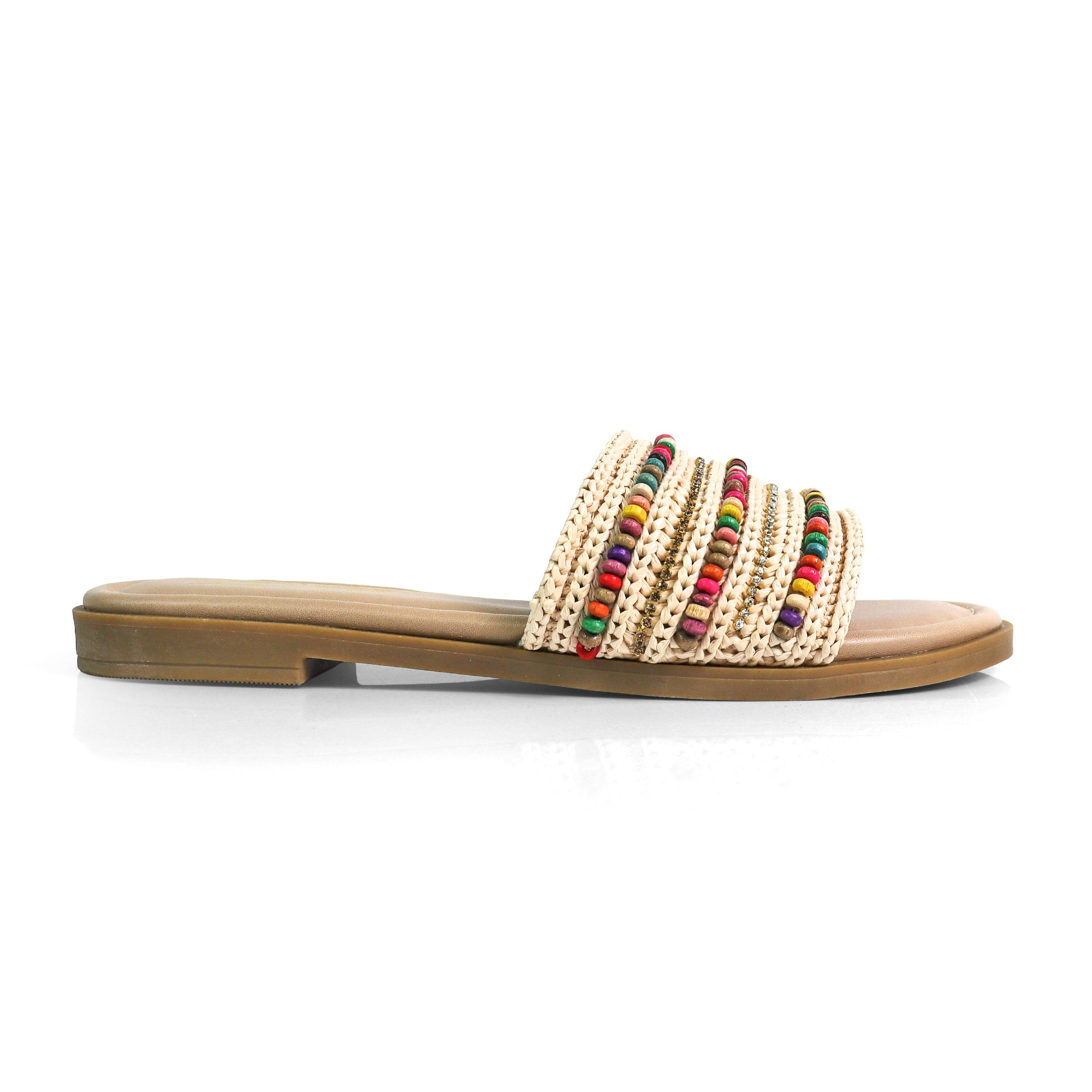 AGENCY-1 BEADS W/SANDAL BEIGE