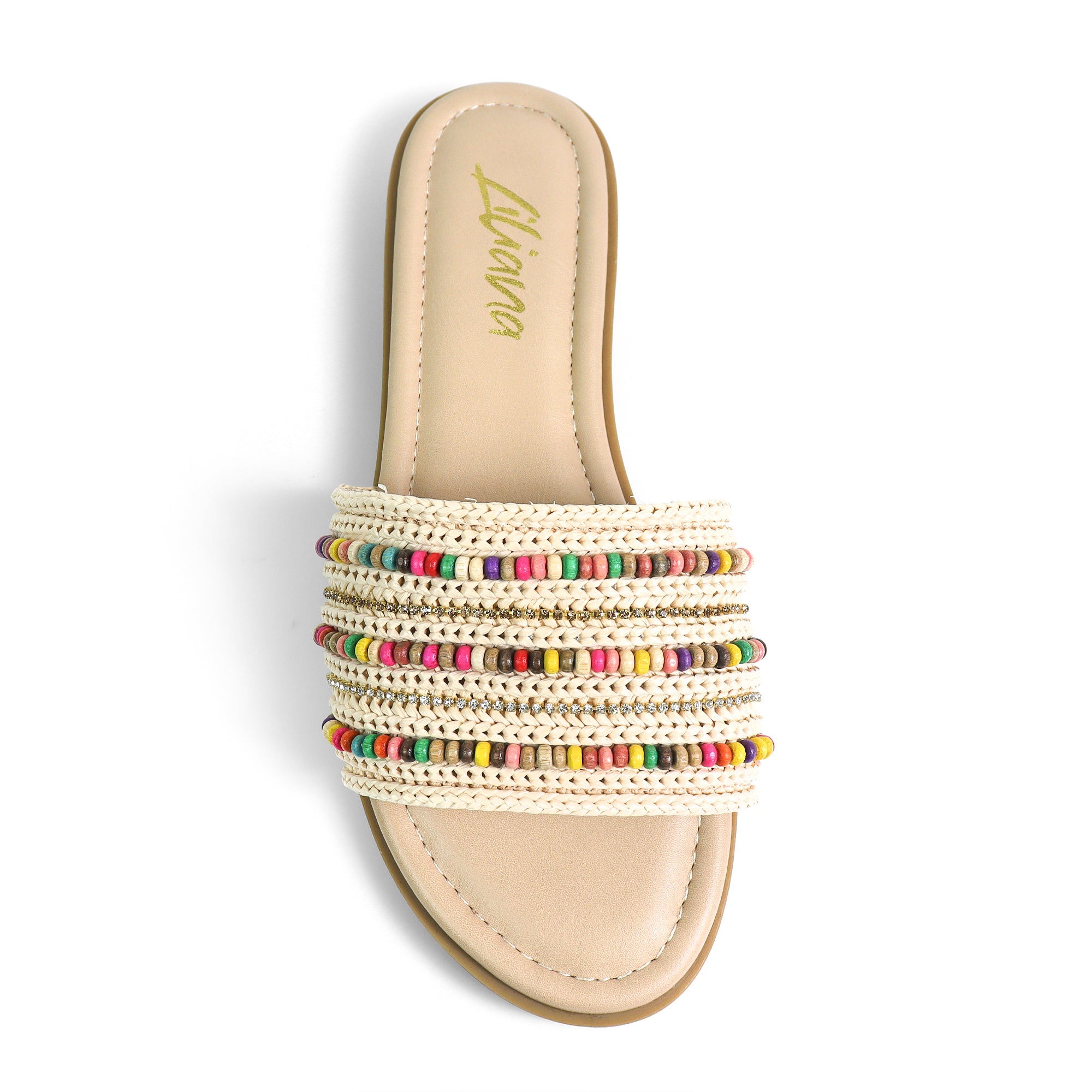 AGENCY-1 BEADS W/SANDAL BEIGE