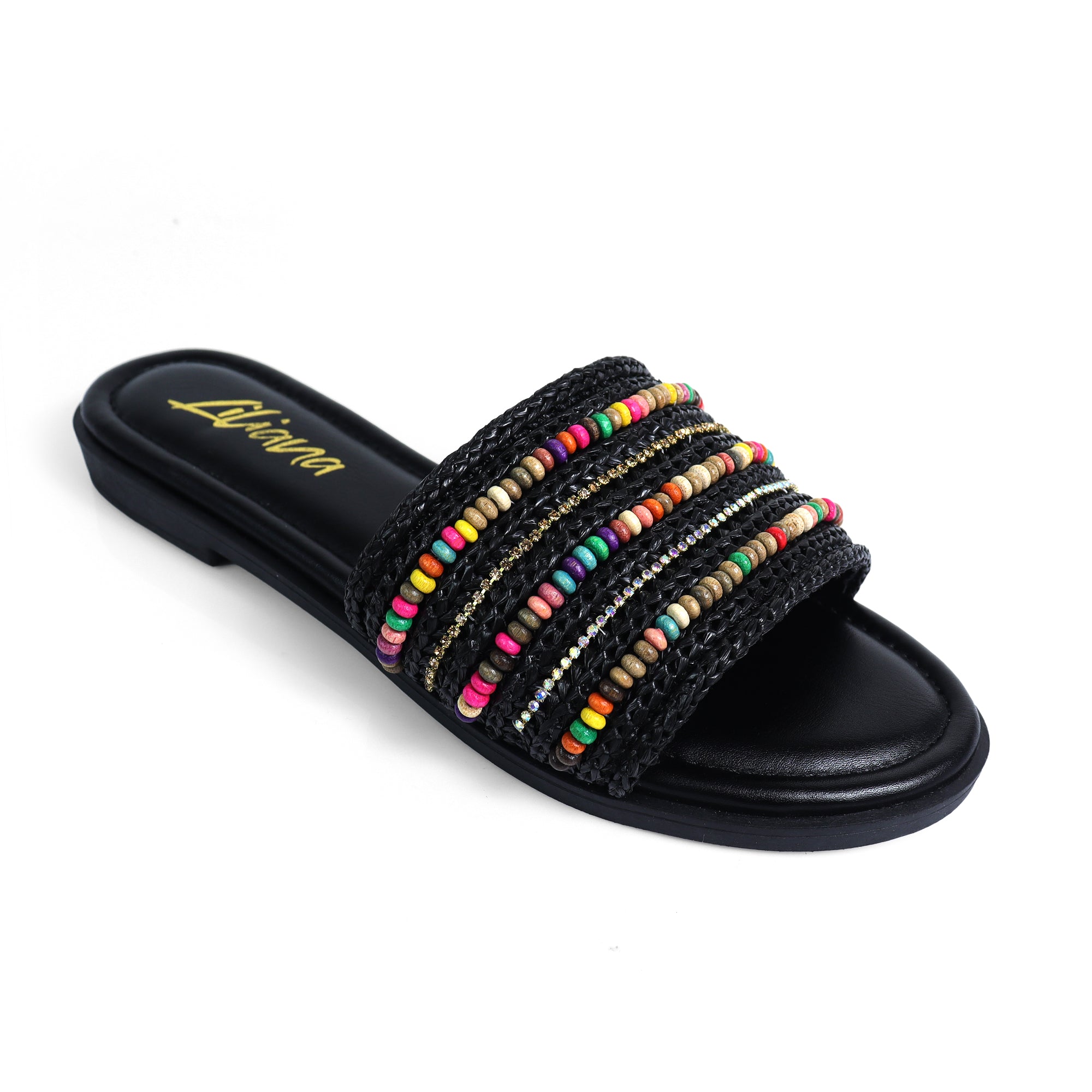 AGENCY-1 BEADS W/SANDAL BLACK