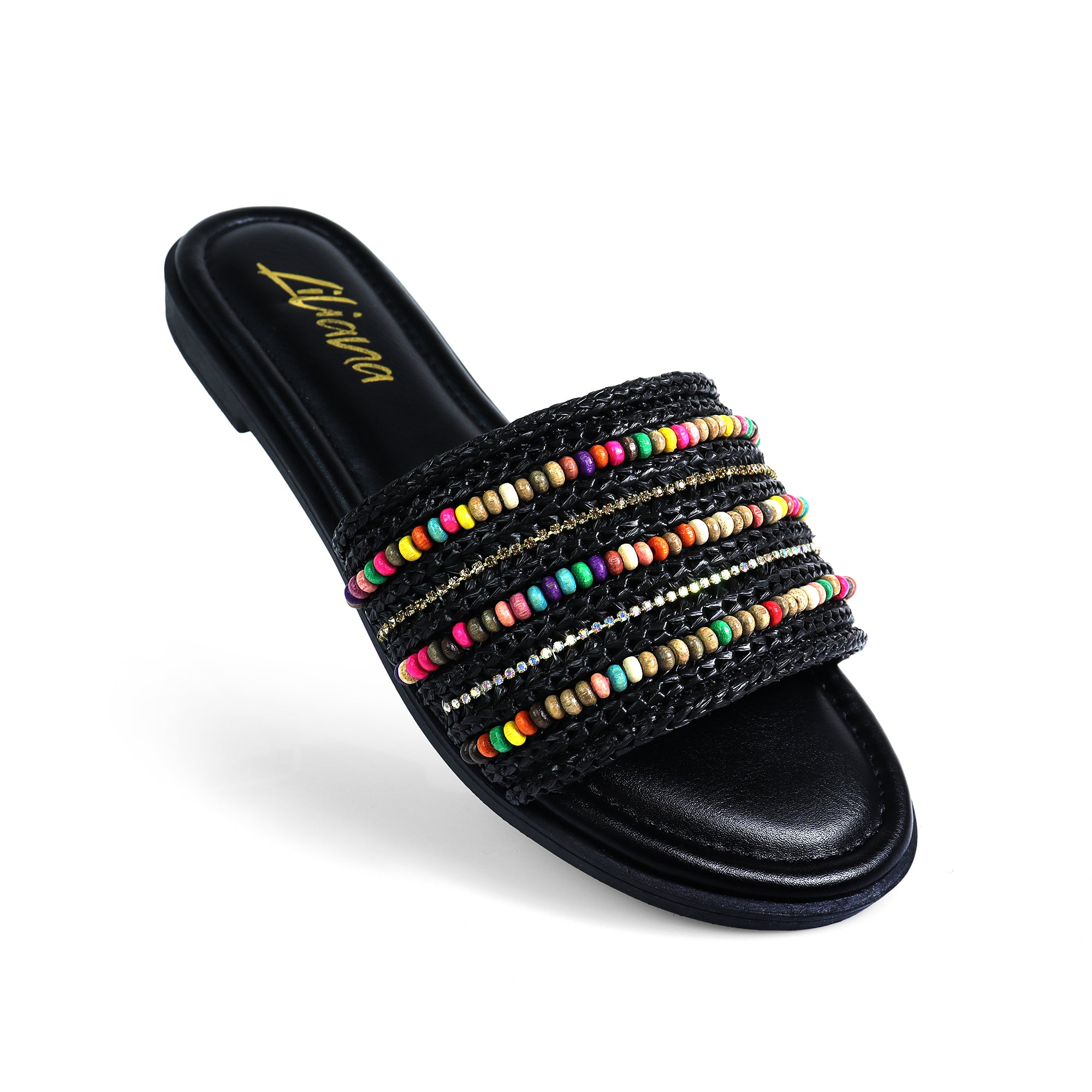 AGENCY-1 BEADS W/SANDAL BLACK