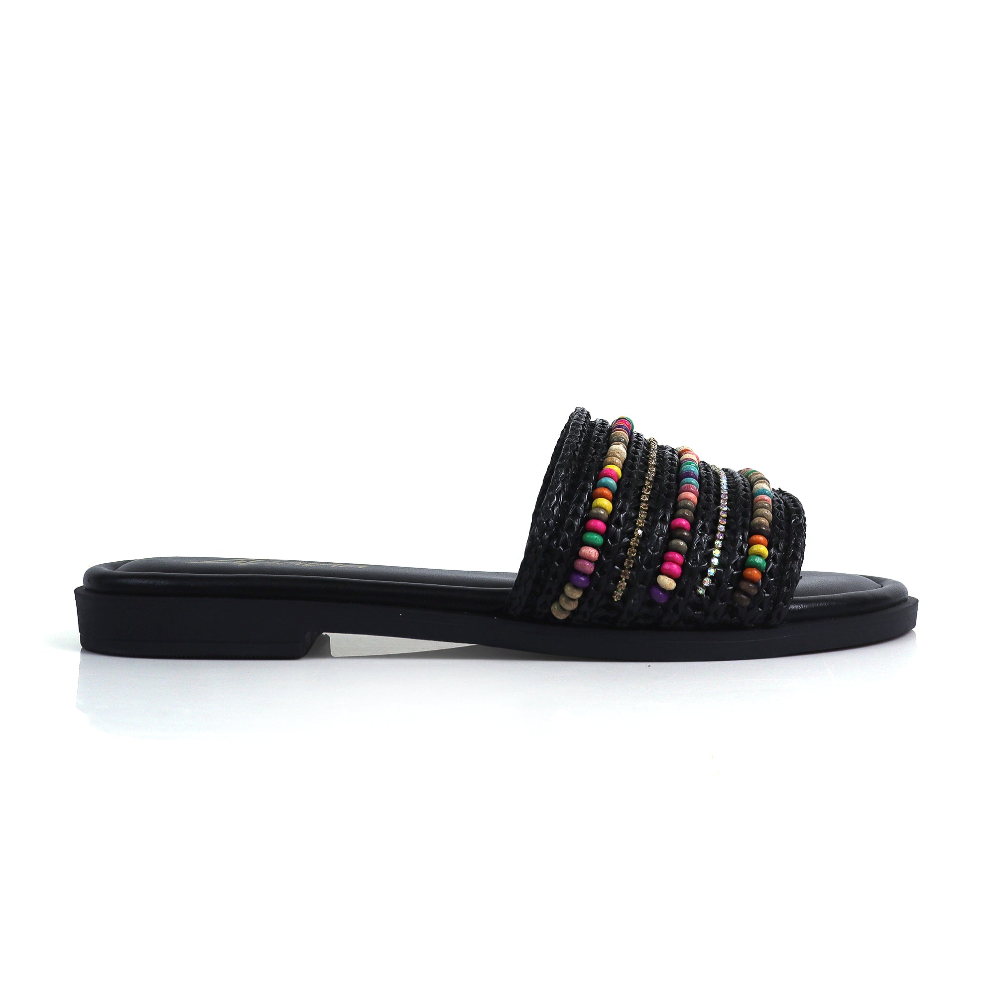 AGENCY-1 BEADS W/SANDAL BLACK