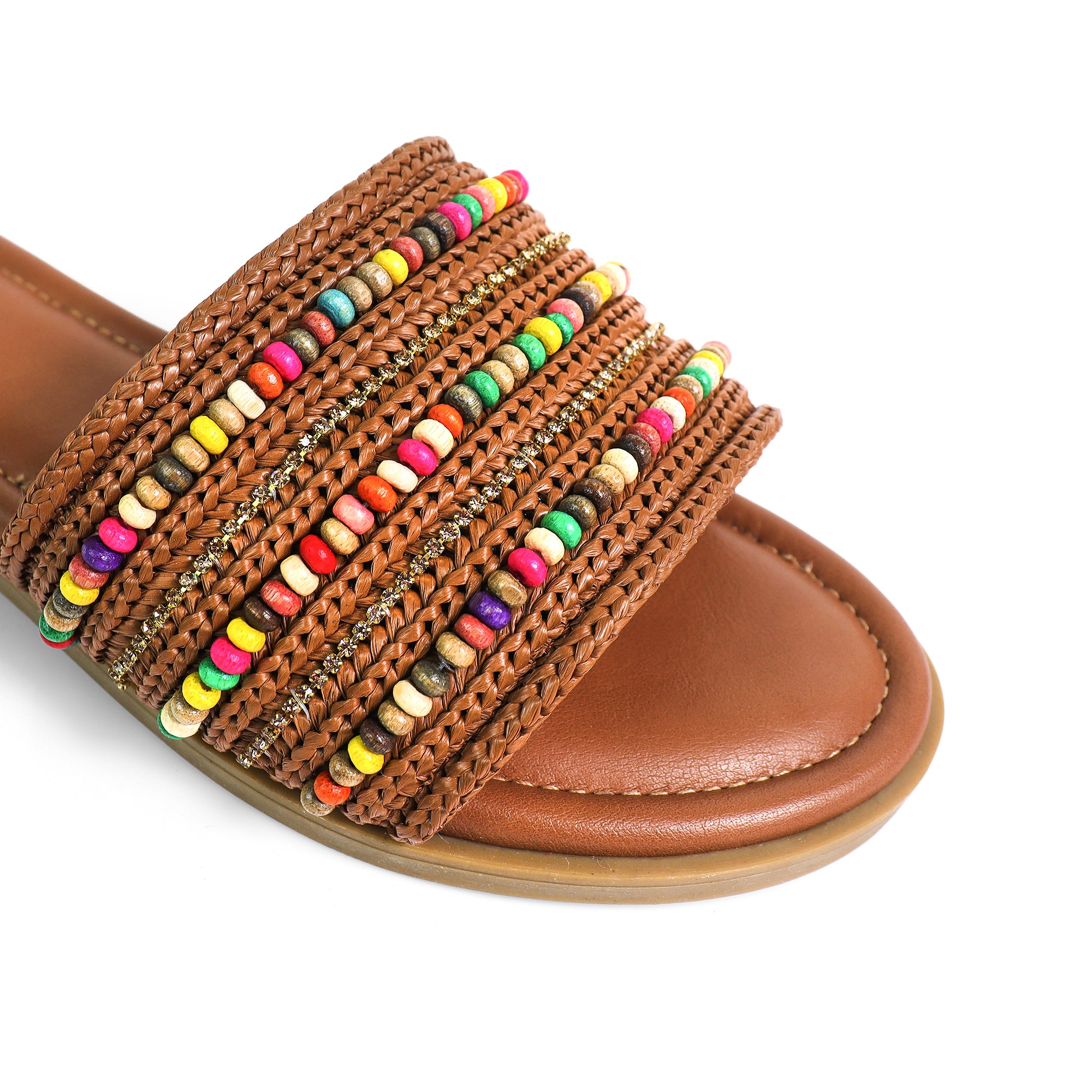 AGENCY-1 BEADS W/SANDAL MOCHA