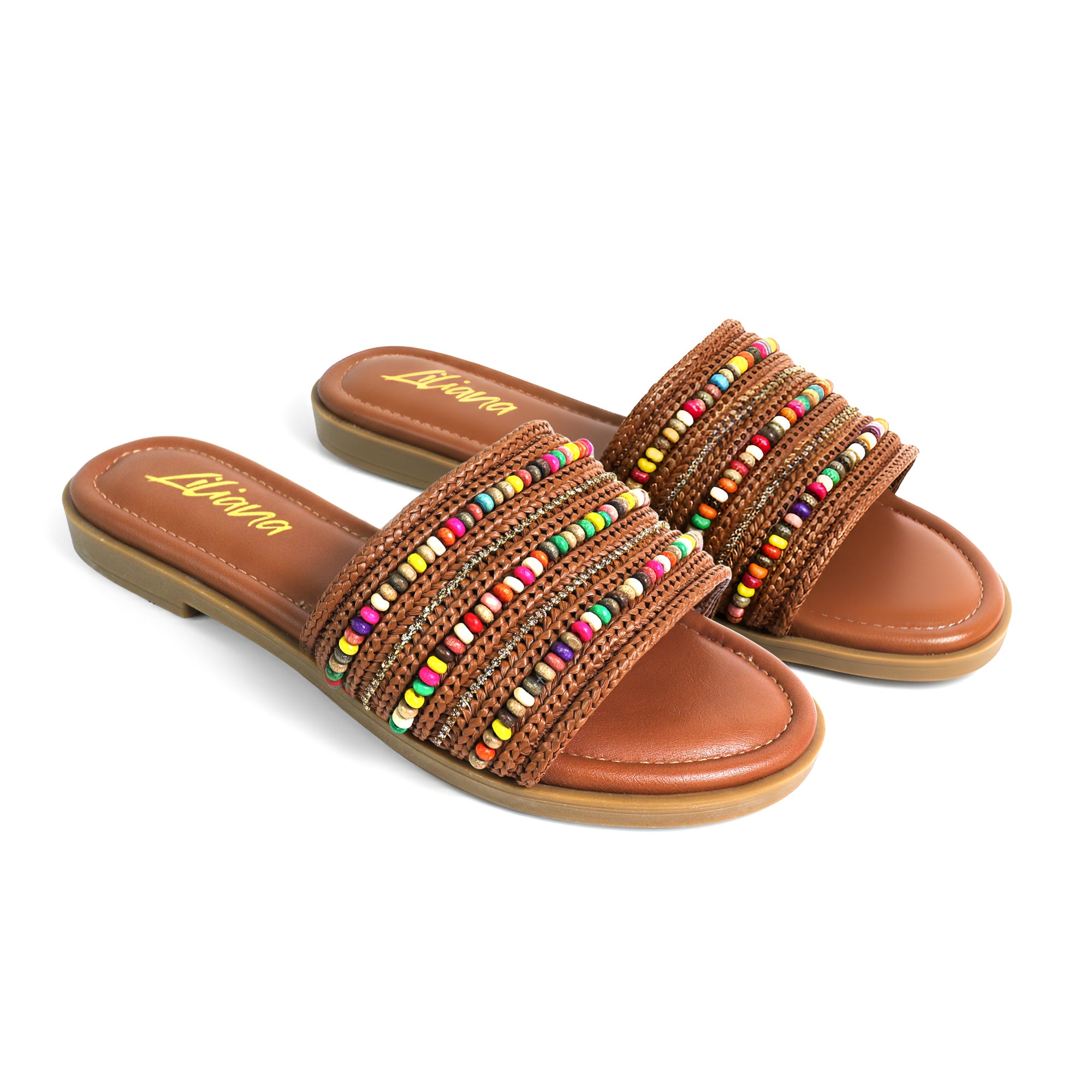 AGENCY-1 BEADS W/SANDAL MOCHA