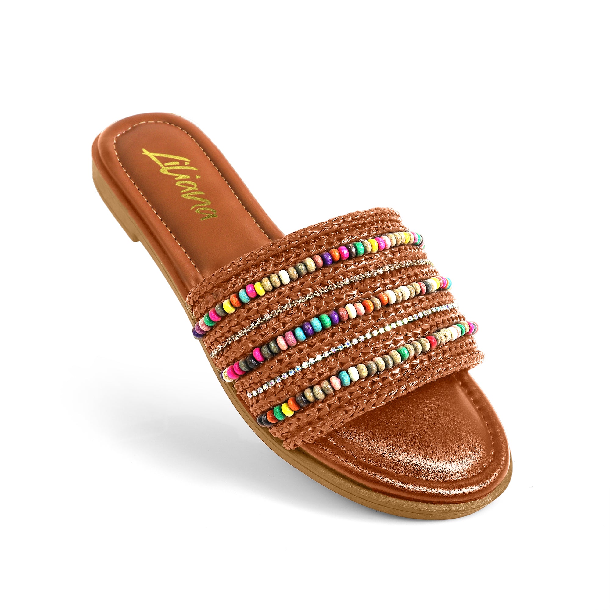 AGENCY-1 BEADS W/SANDAL MOCHA