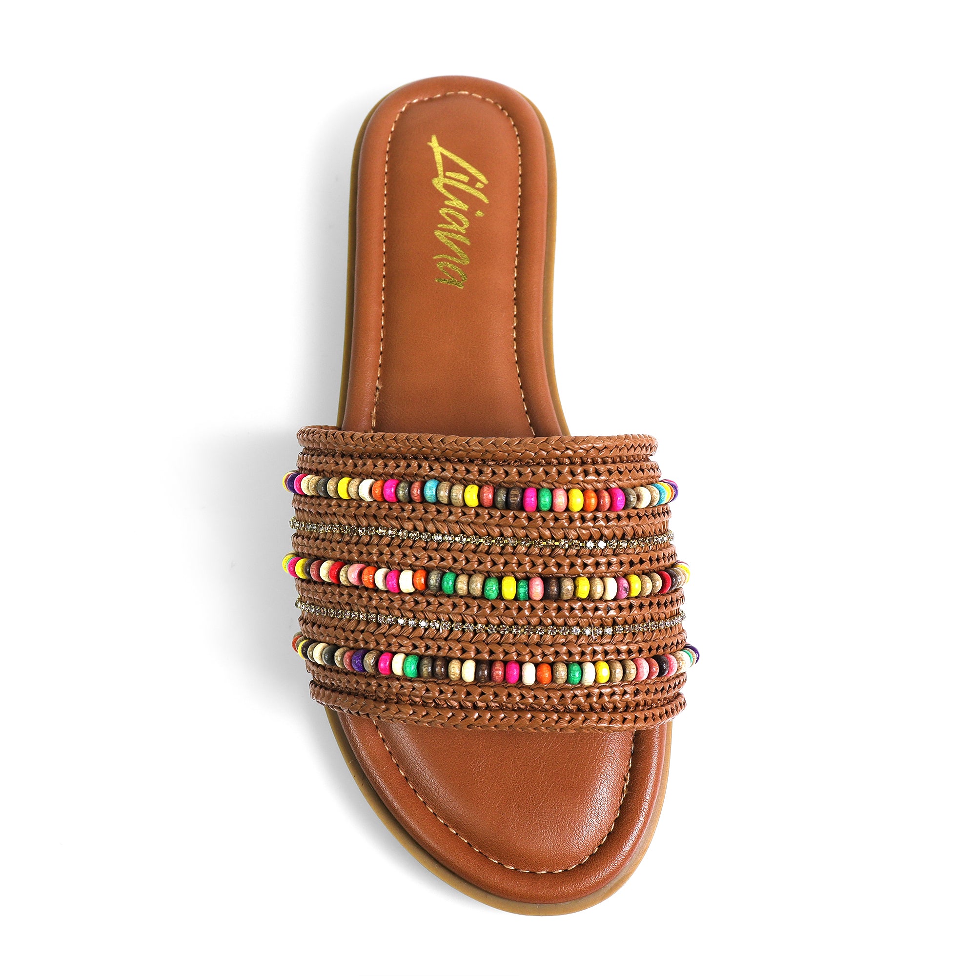 AGENCY-1 BEADS W/SANDAL MOCHA