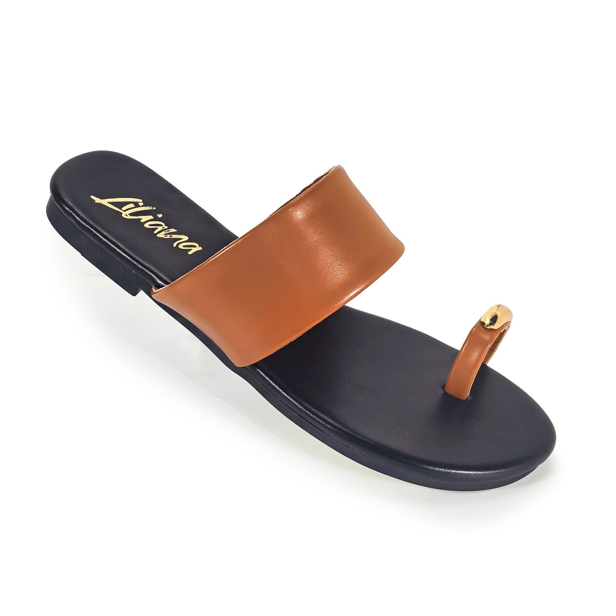 ALDITH-1 TOE RING SANDAL TAN