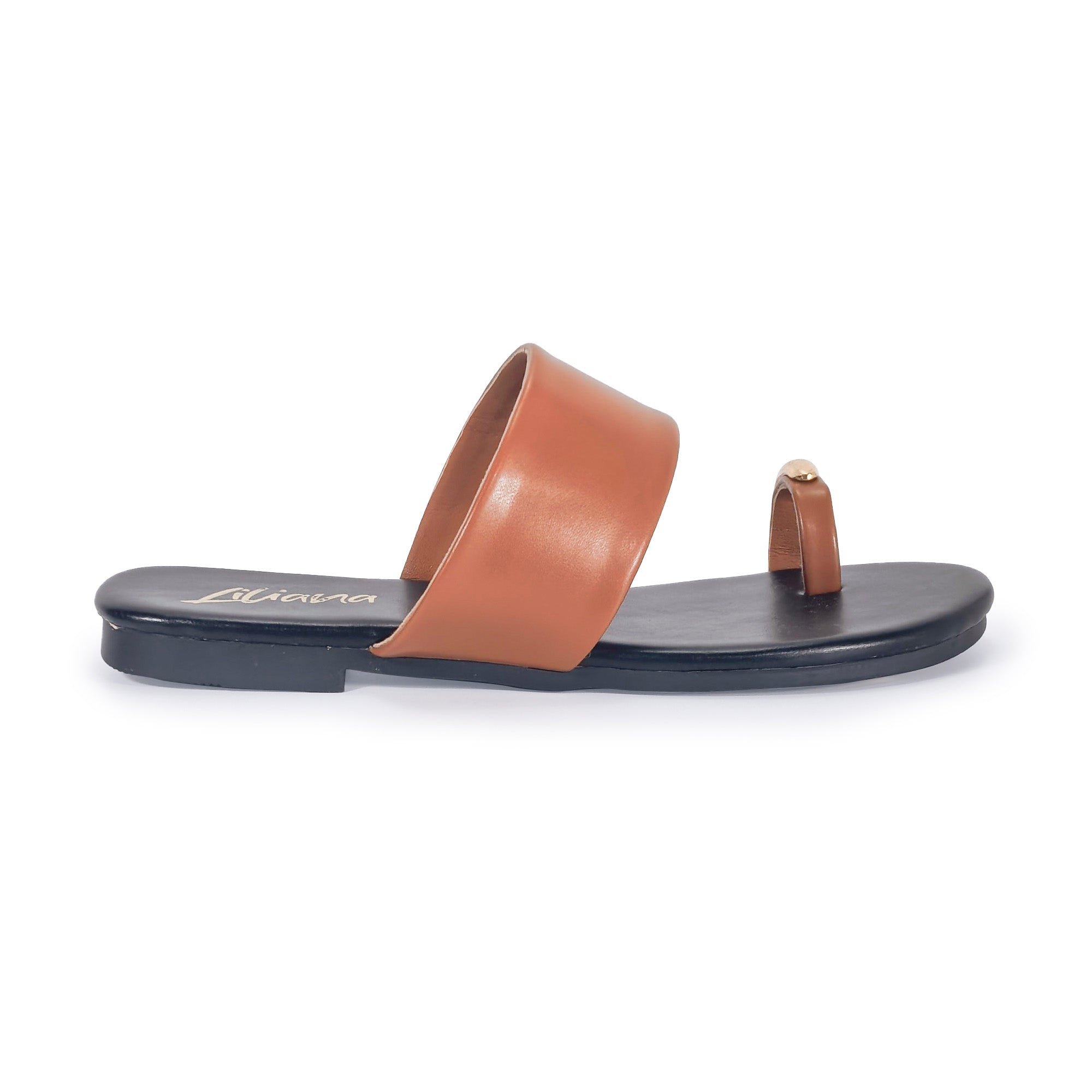ALDITH-1 TOE RING SANDAL TAN