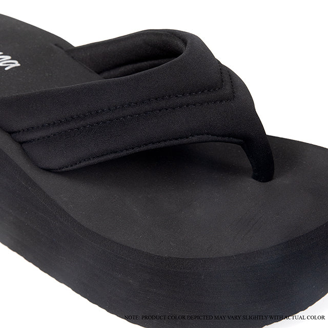 ALTA-1 WEDGE FLIP FLOP BLACK