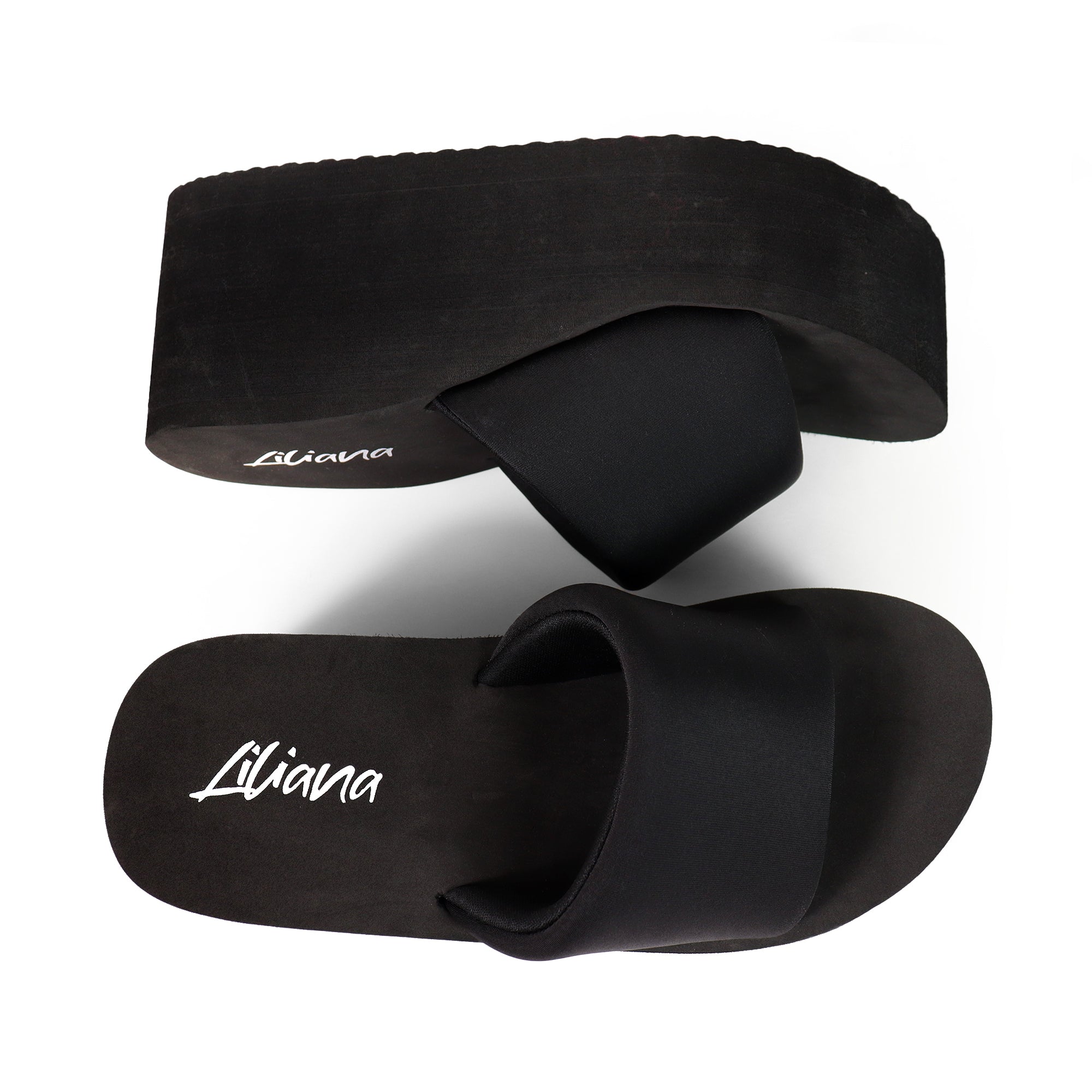 ALTA-2 THICK PLATFORM MULES WEDGE BLACK