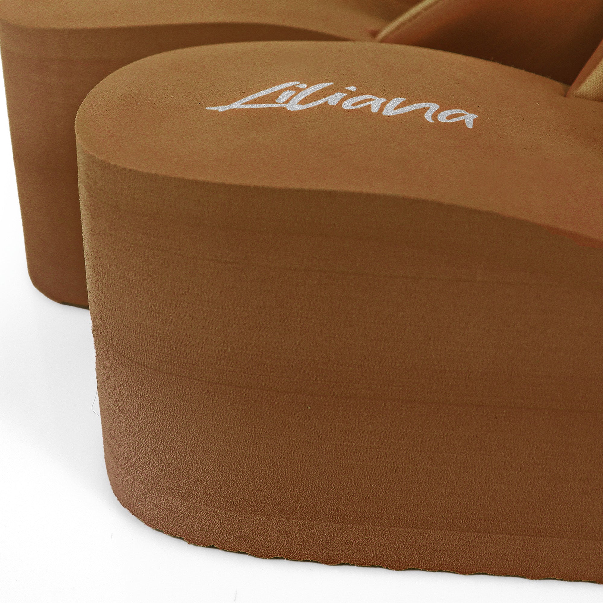 ALTA-2 THICK PLATFORM MULES WEDGE BROWN
