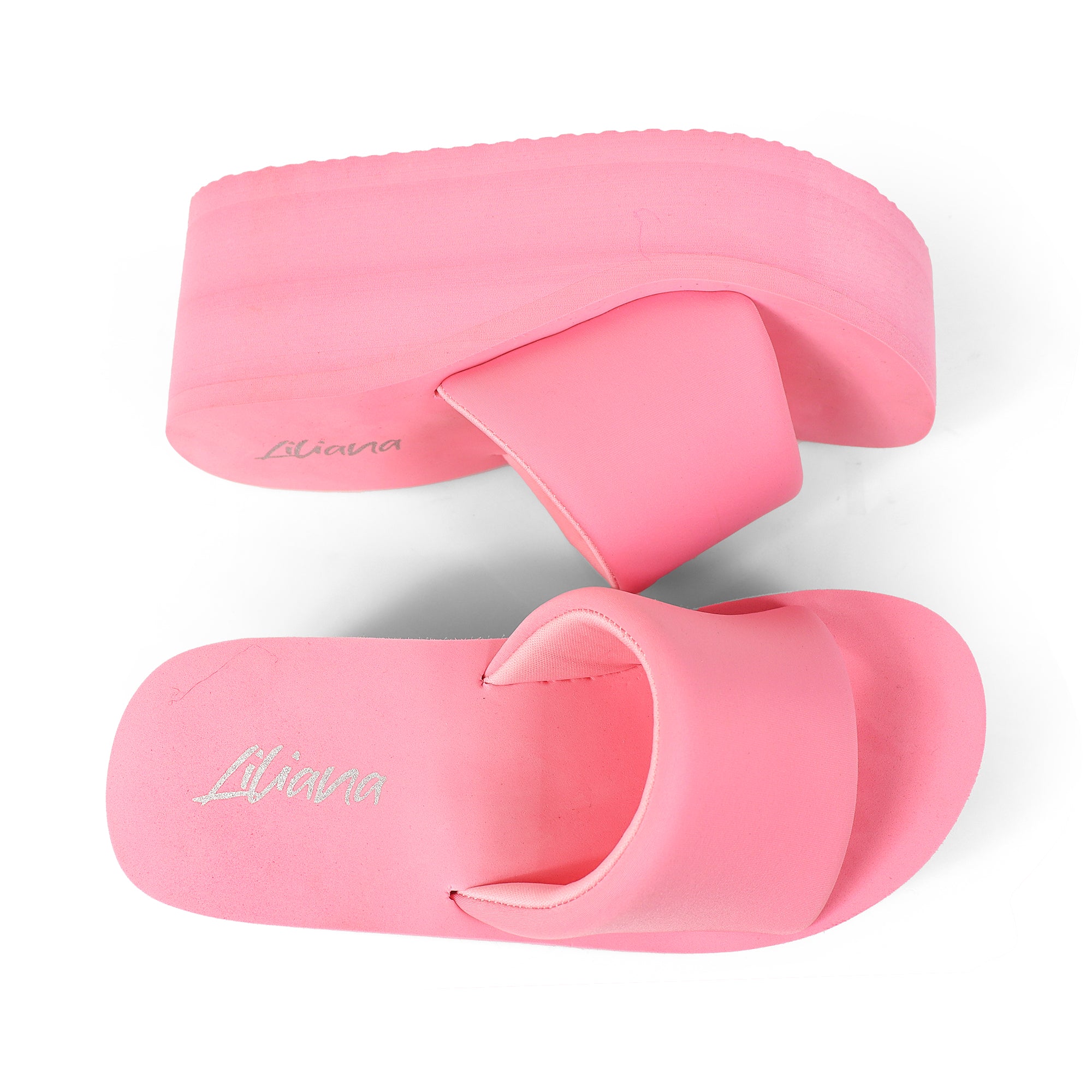 ALTA-2 THICK PLATFORM MULES WEDGE PINK