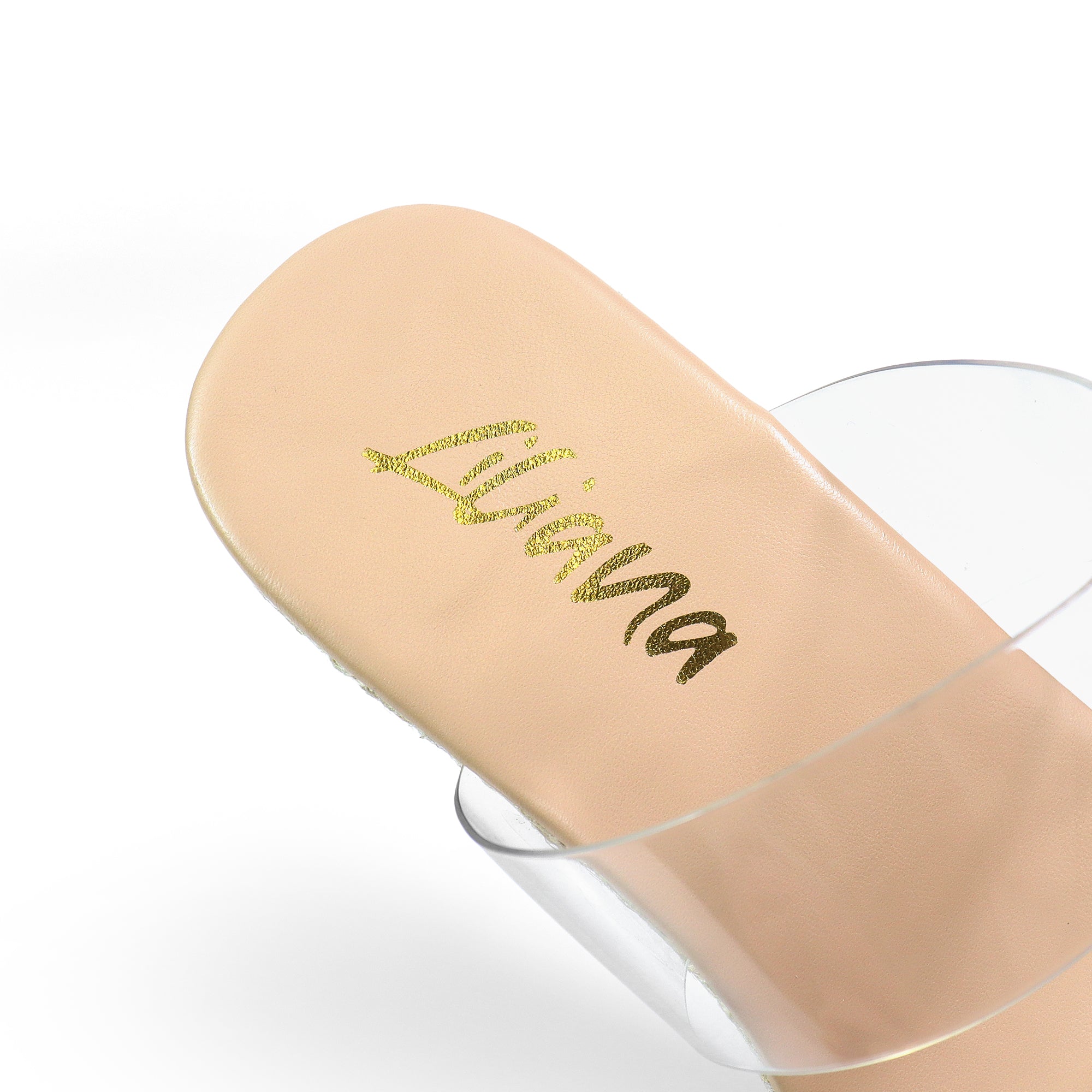 ALYAH-1 DUO ESPADRILLE WEDGE SANDAL CLEAR/NUDE
