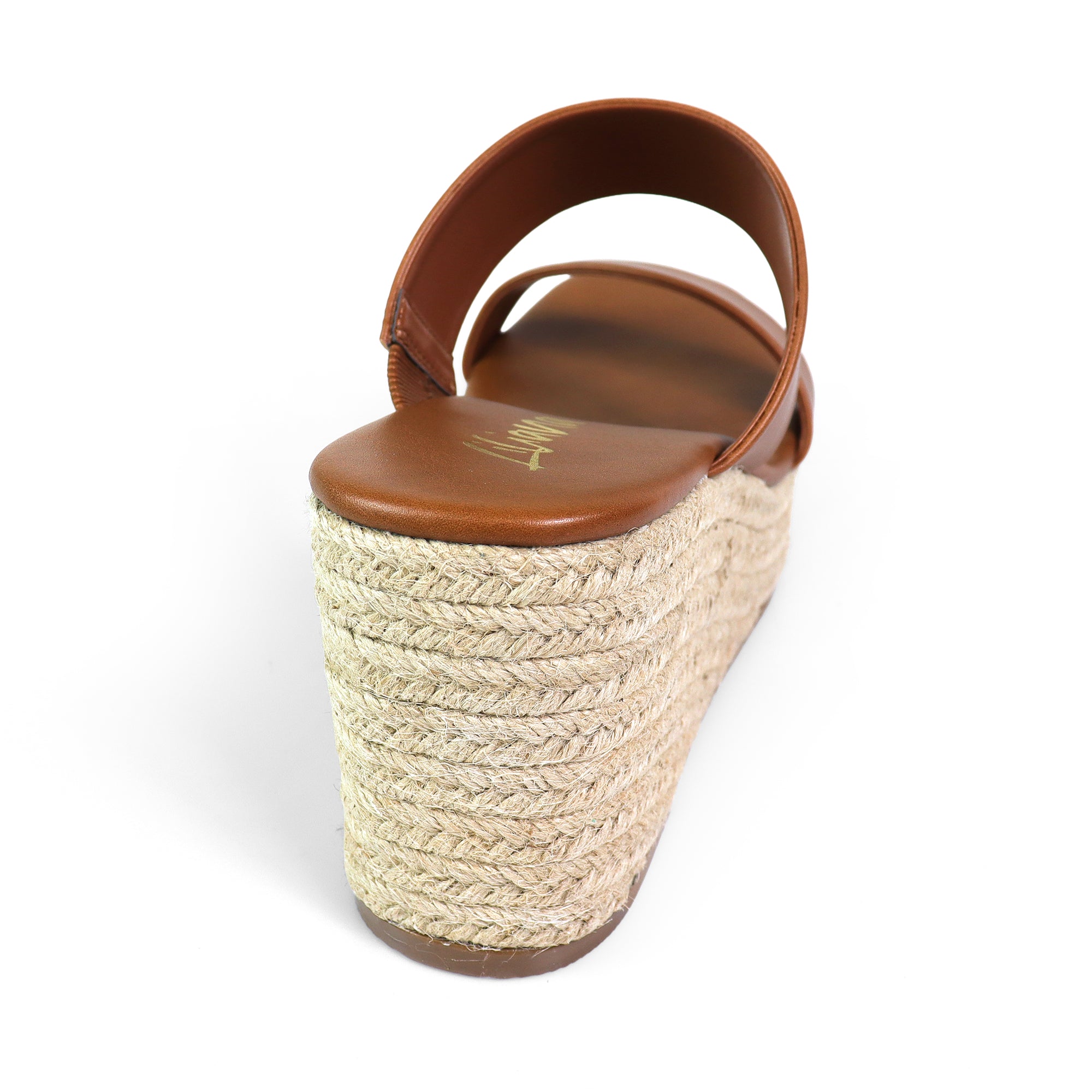 ALYAH-1 DUO ESPADRILLE WEDGE SANDAL TAN