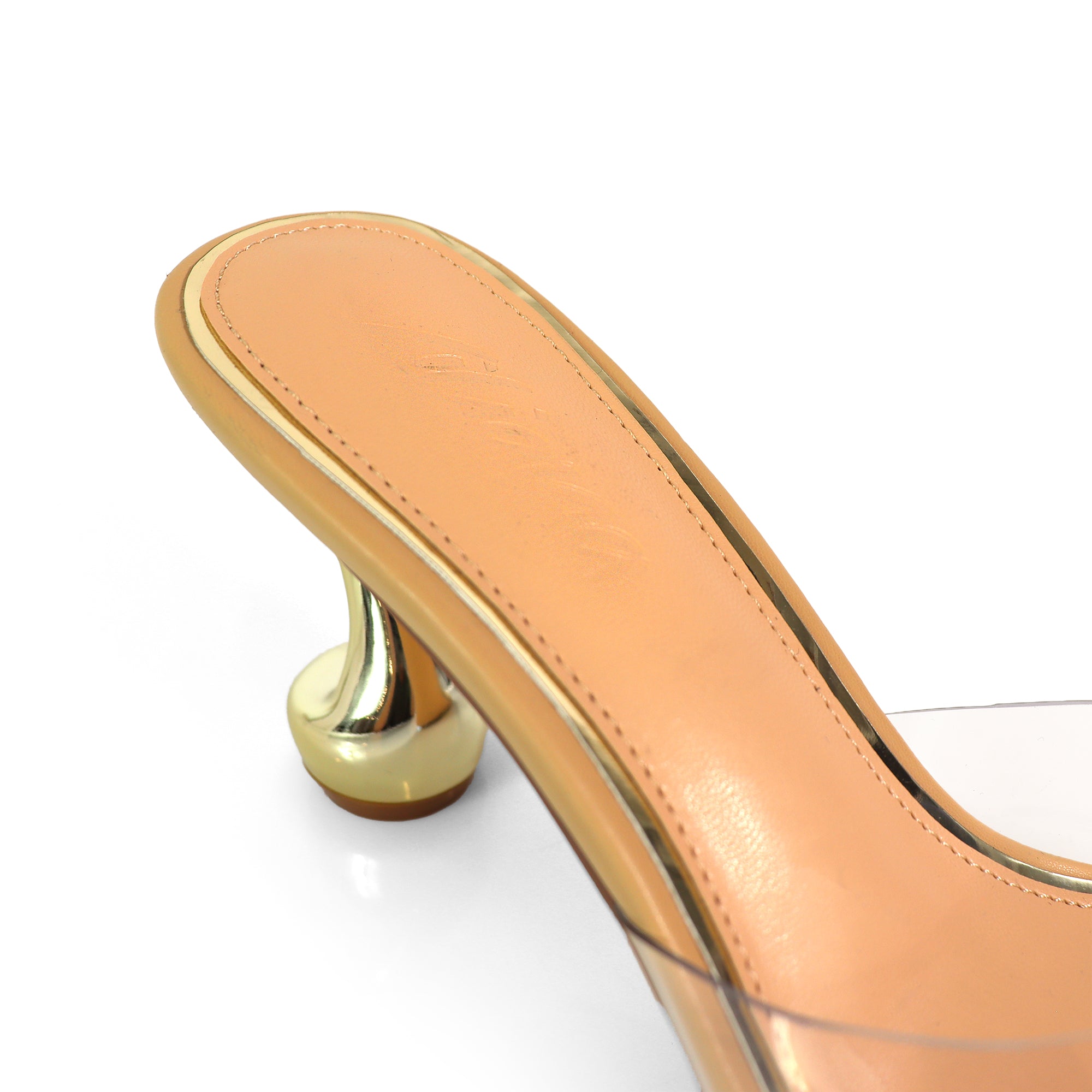ARABELLA-2 MULE W/TWIRL HEEL CLEAR