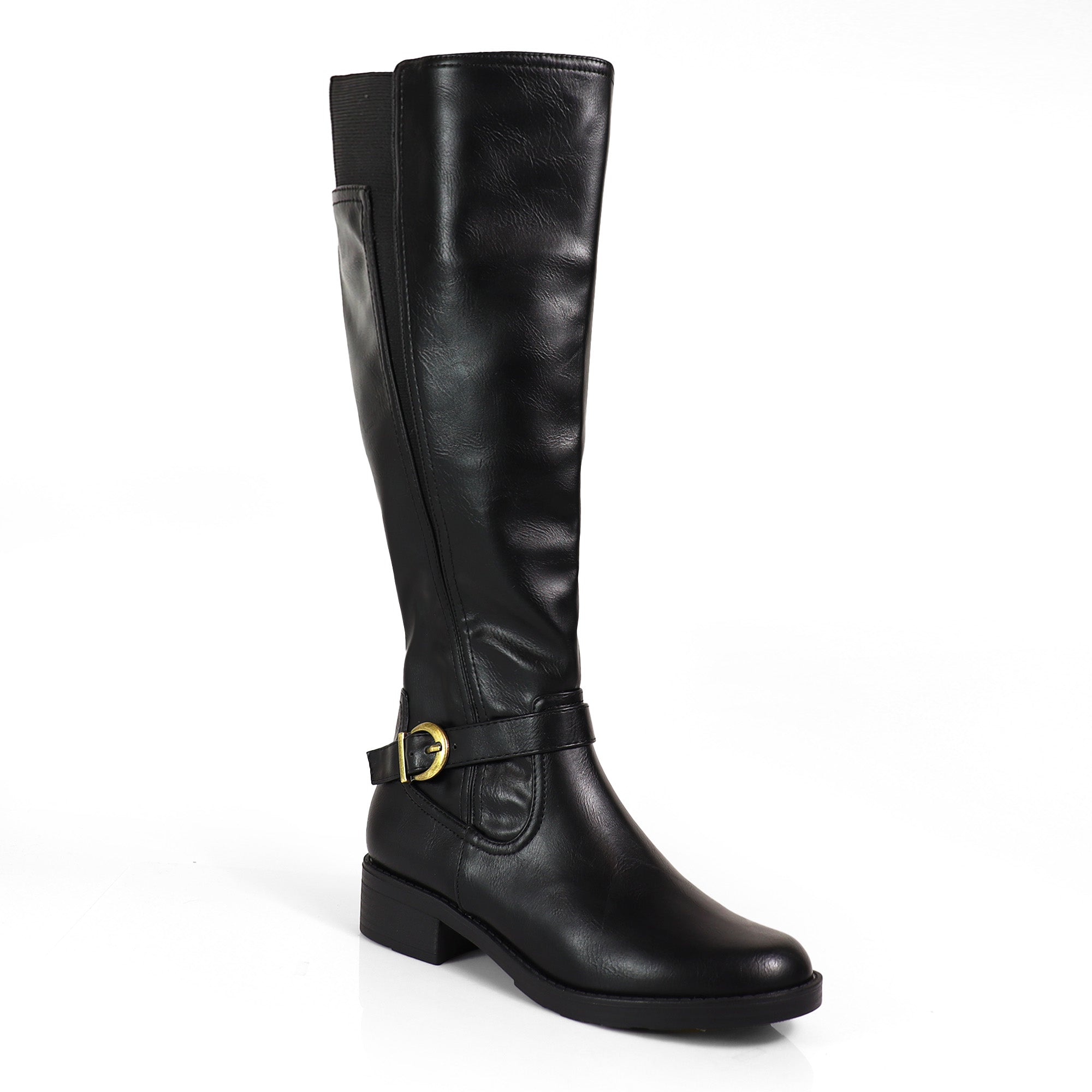 AVALON-1 KNEE HIGH BOOT BLACK