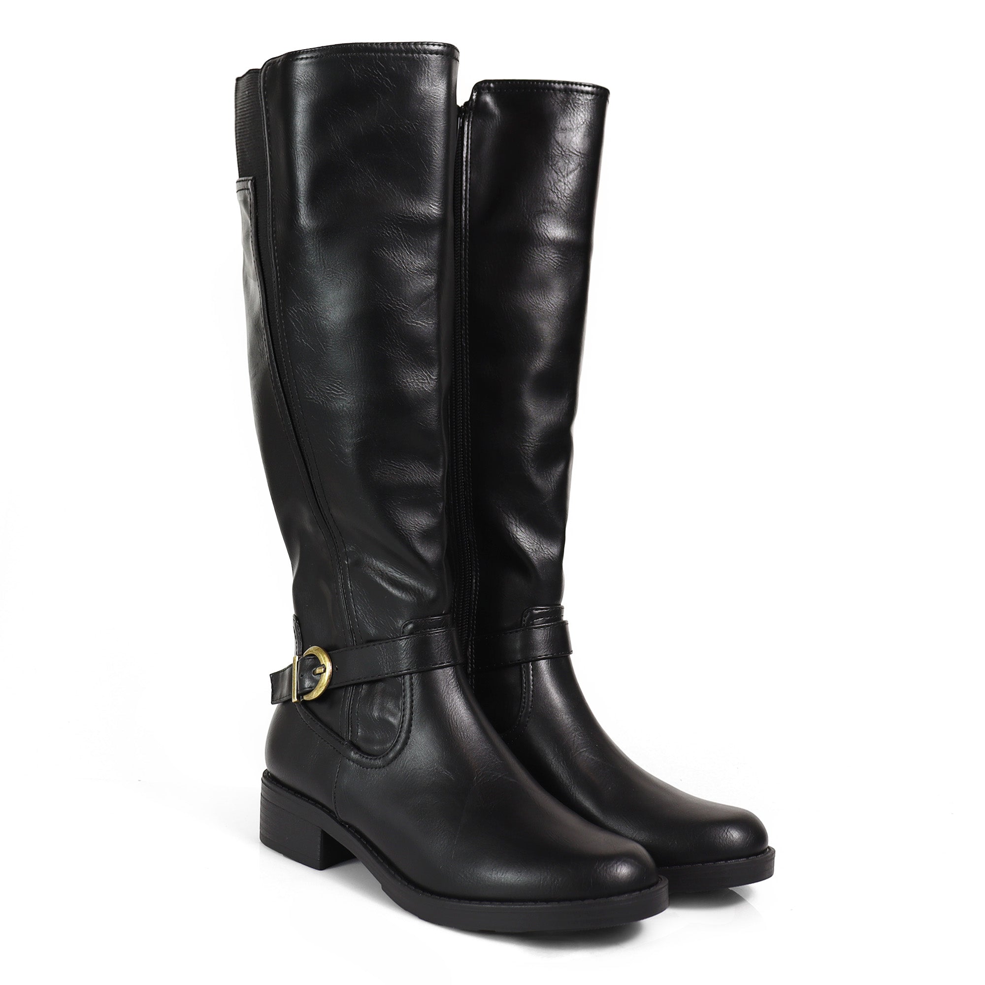 AVALON-1 KNEE HIGH BOOT BLACK