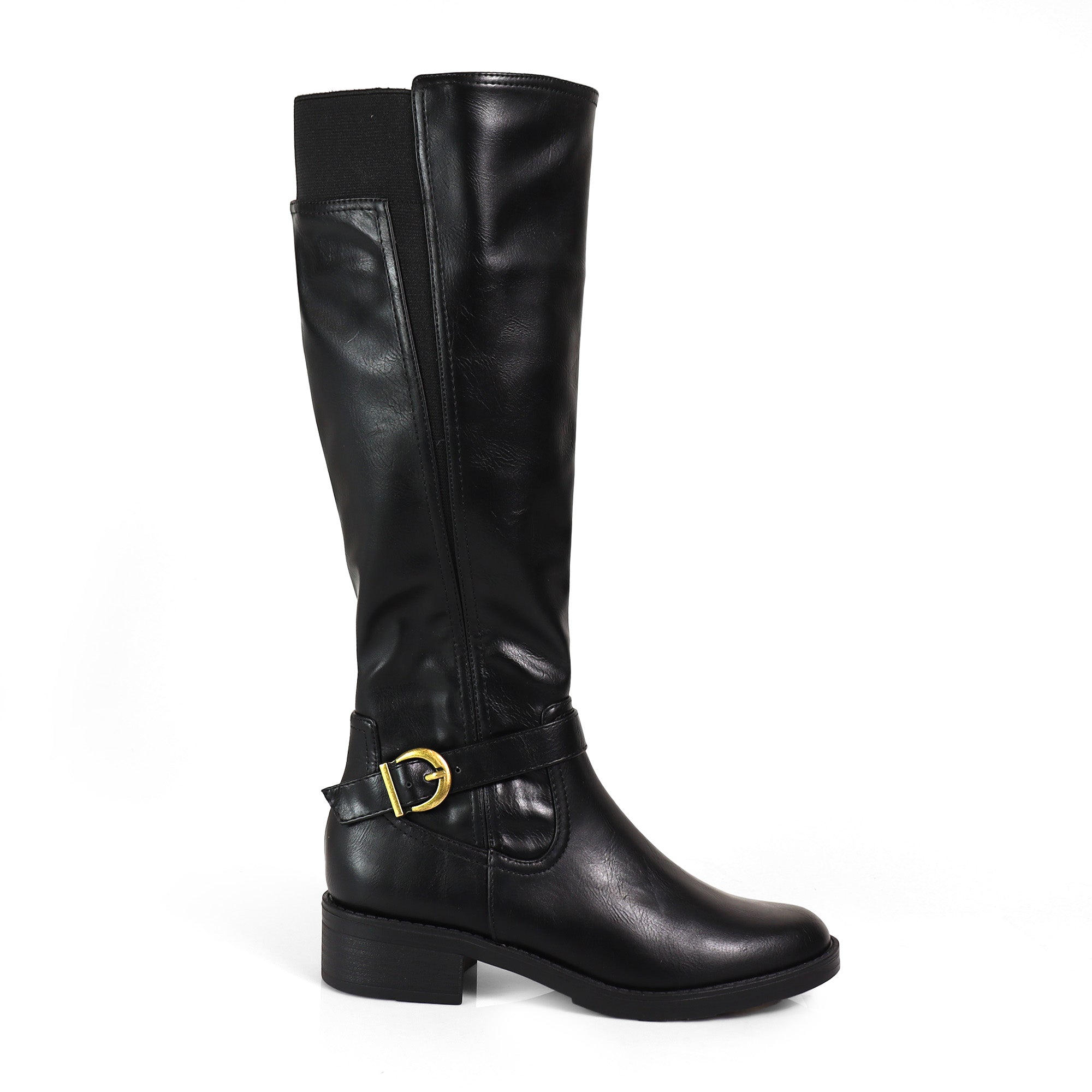 AVALON-1 KNEE HIGH BOOT BLACK