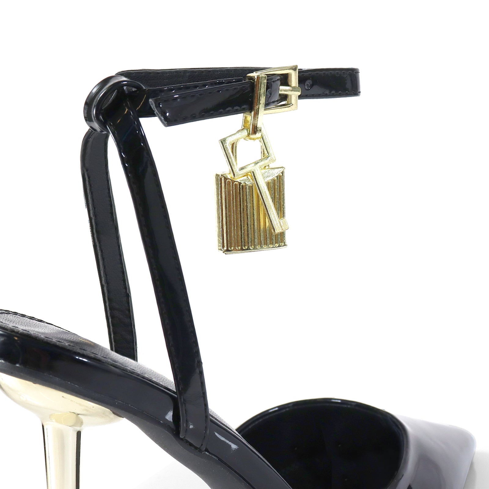 BANKS-68 POINTED TOE PUMP W/ PENCIL HEEL BLACK