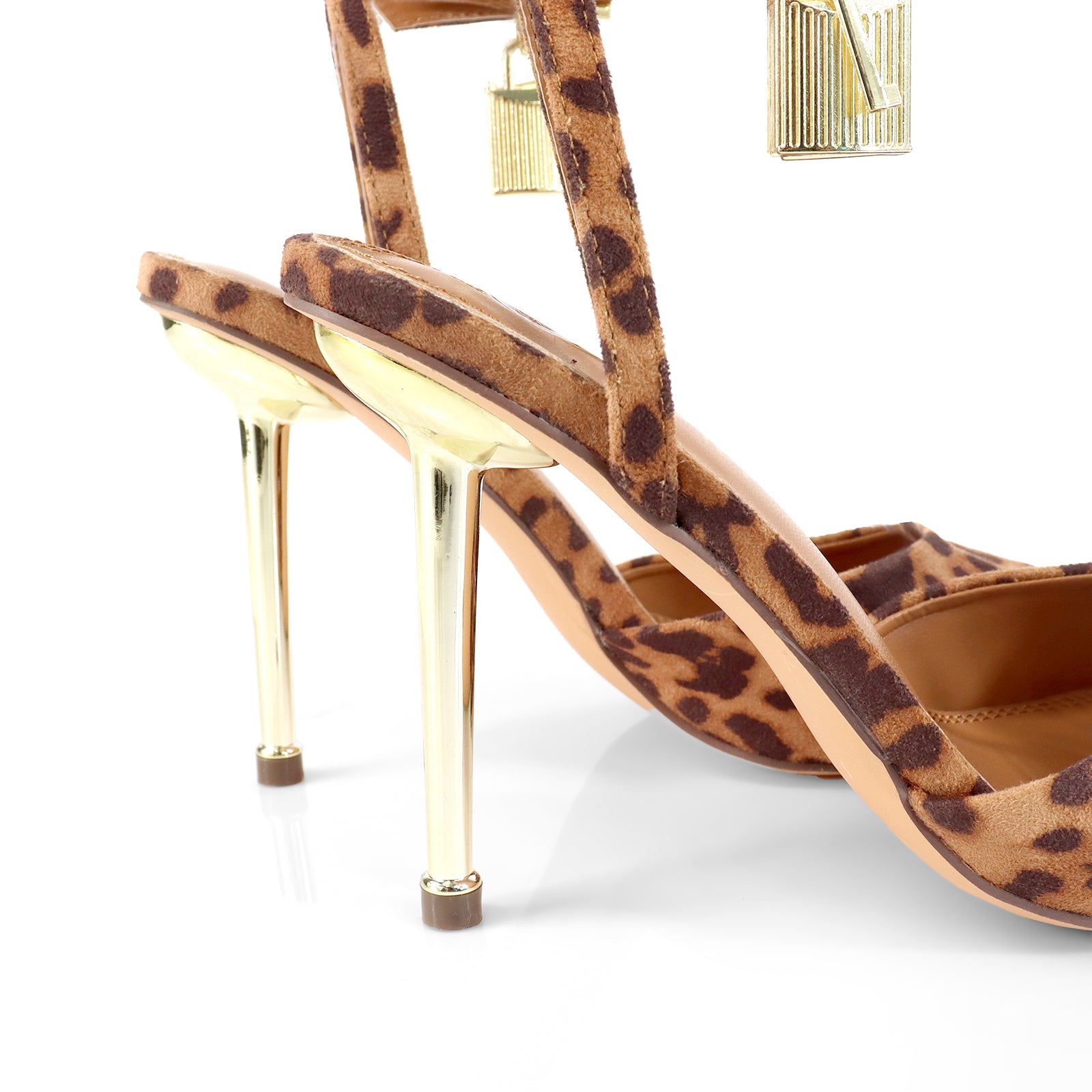 BANKS-68 POINTED TOE PUMP W/ PENCIL HEEL LEOPARD