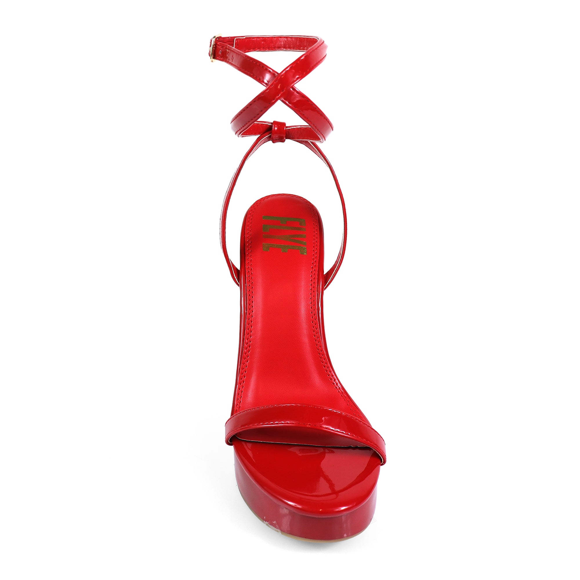 BASSO-1 ANKL STRAP W/ WEDGE RED