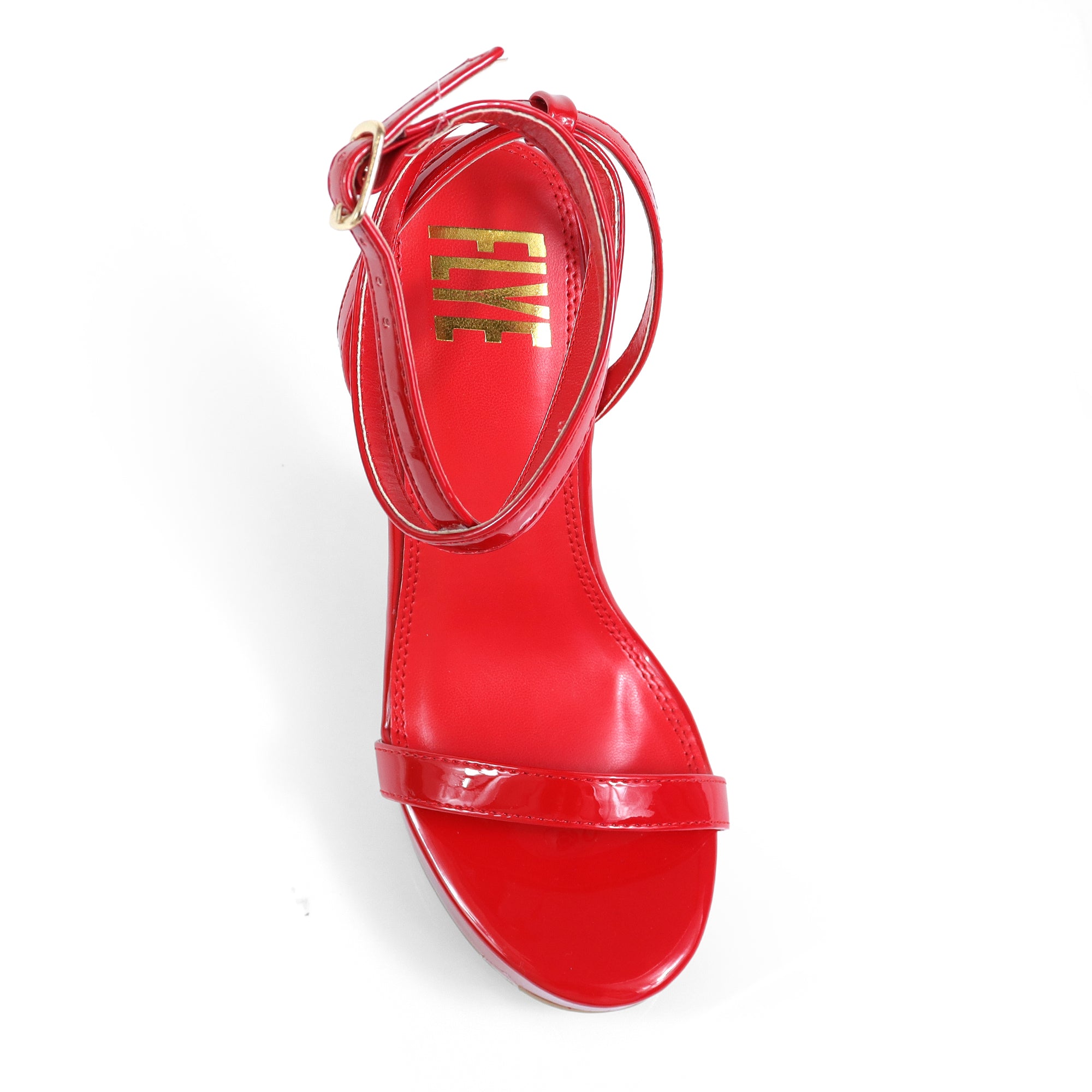 BASSO-1 ANKL STRAP W/ WEDGE RED