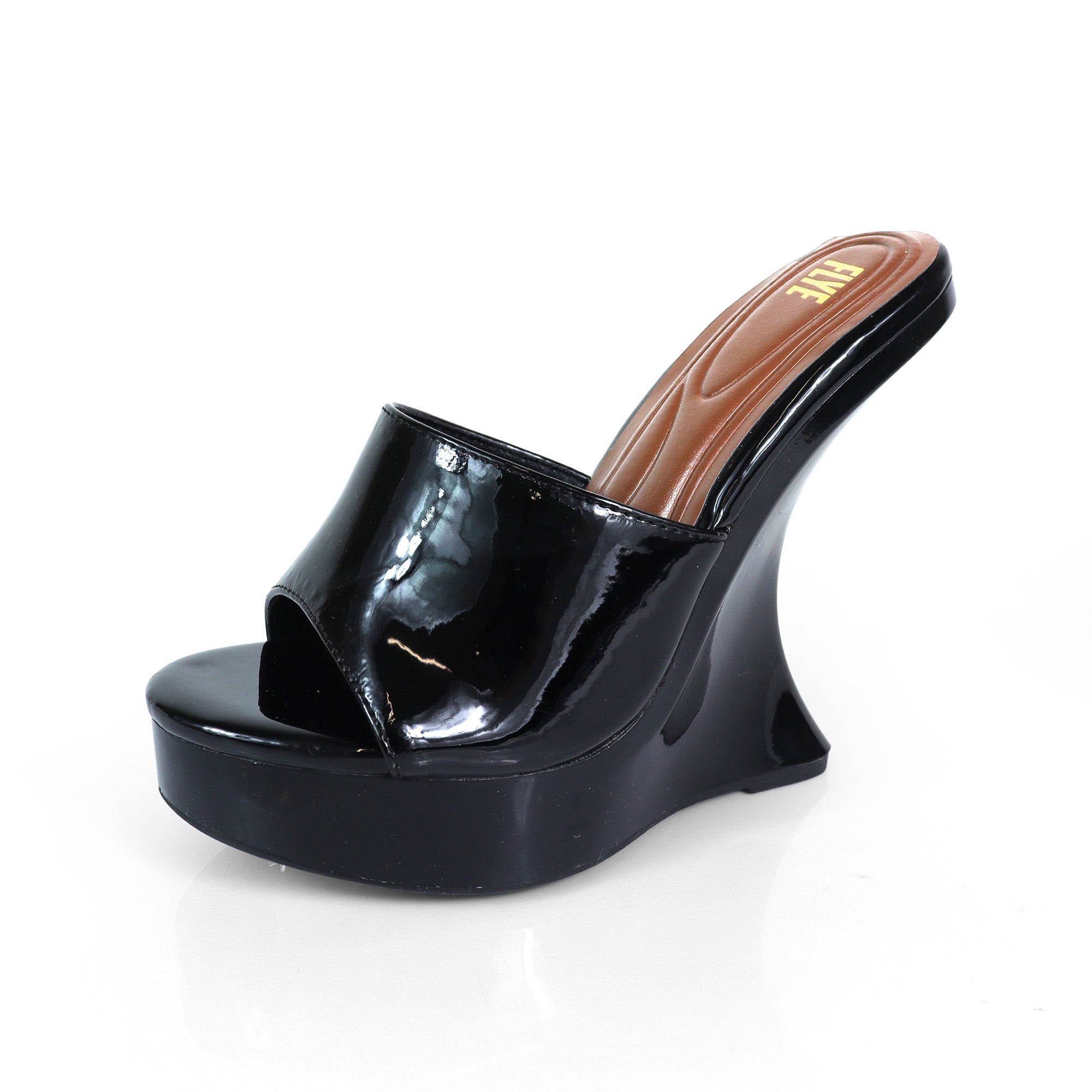 BASSO-2 MULE W/ WEDGE BLACK