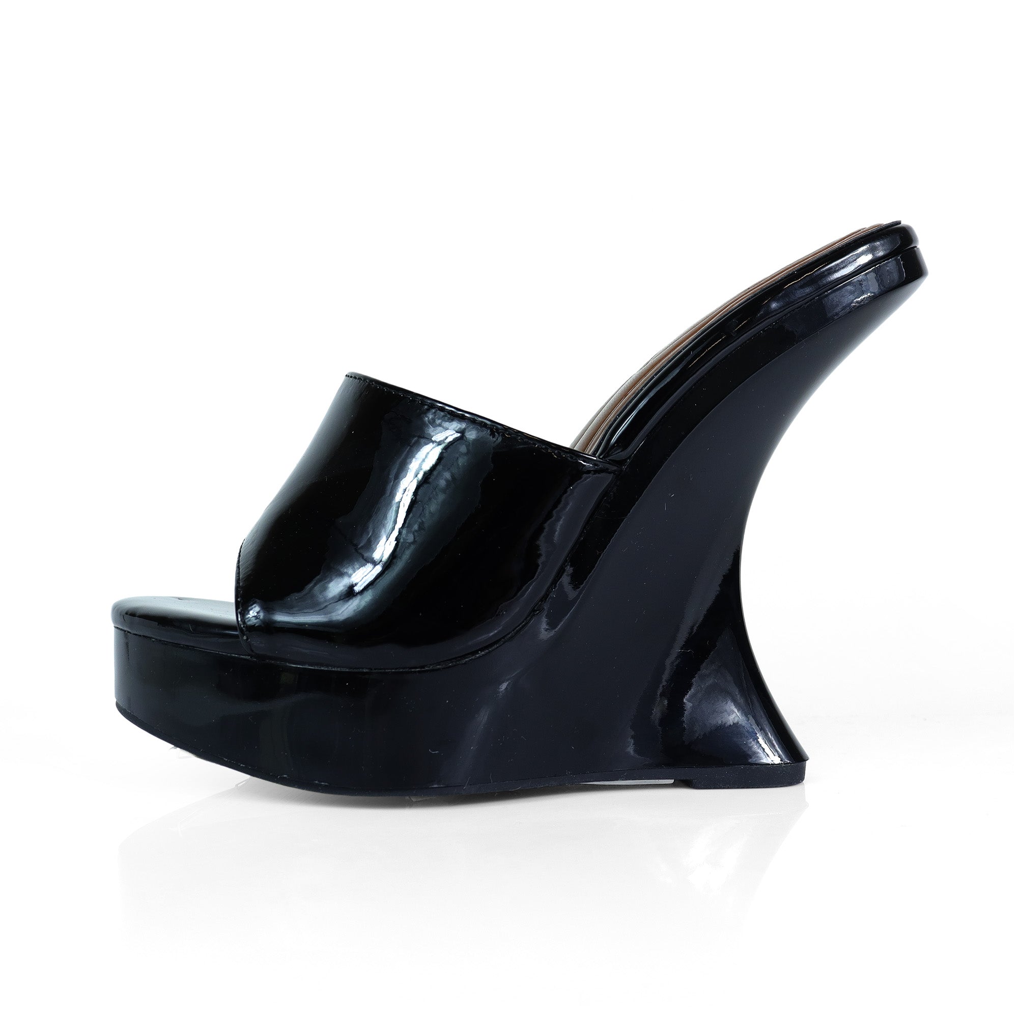 BASSO-2 MULE W/ WEDGE BLACK
