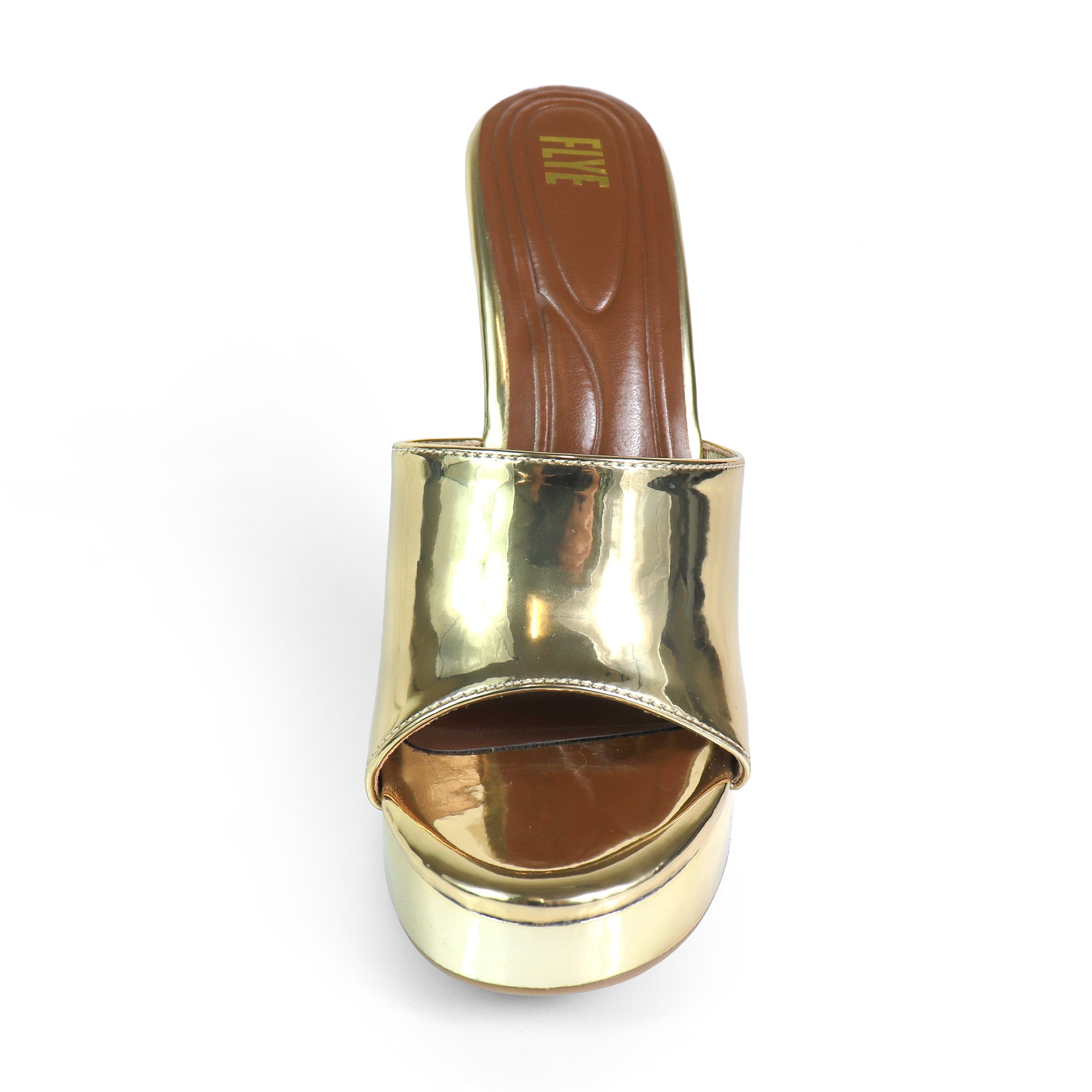 BASSO-2 MULE W/ WEDGE GOLD