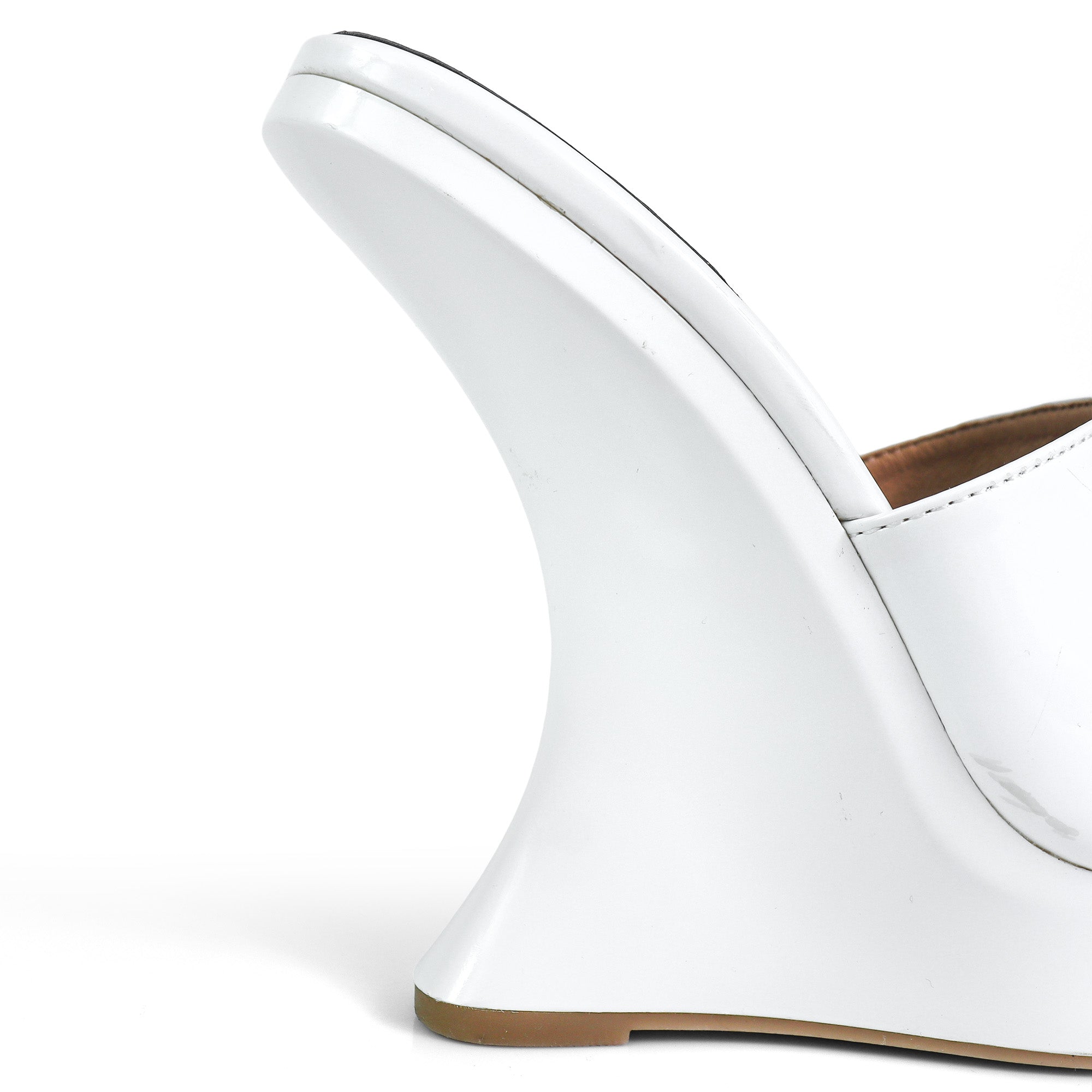 BASSO-2 MULE W/ WEDGE WHITE