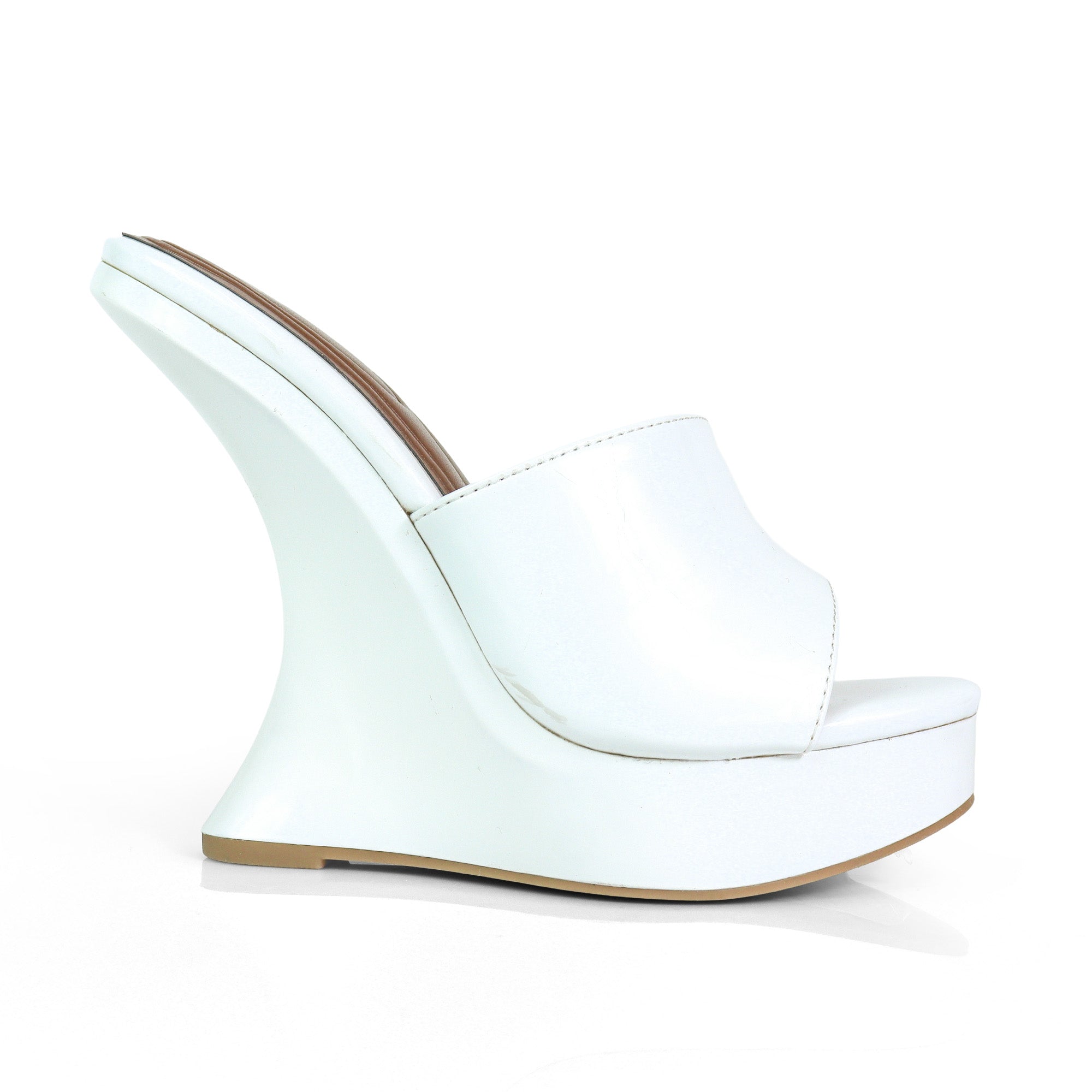 BASSO-2 MULE W/ WEDGE WHITE