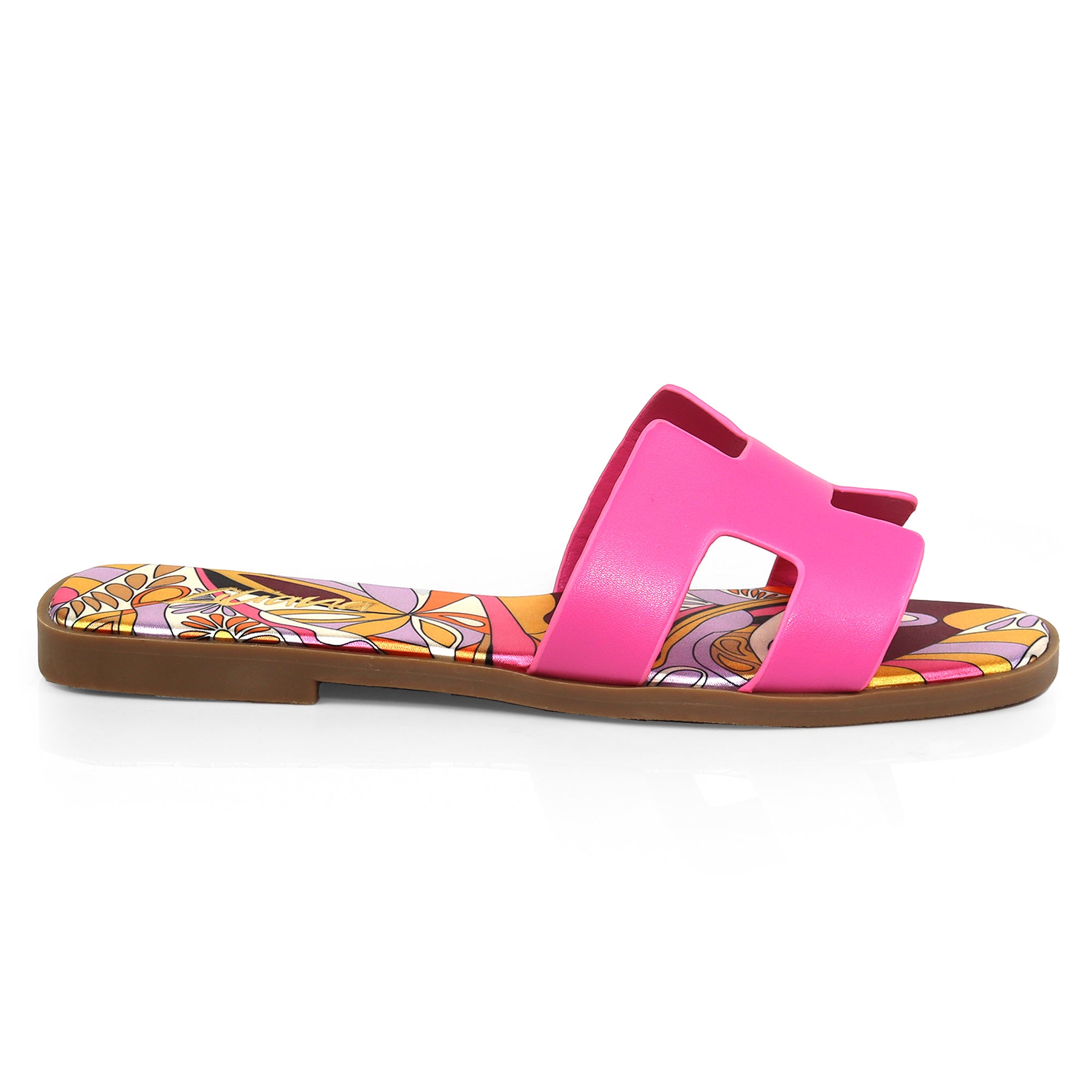 BESTIA-1D INSOLE PRINTING SANDAL PINK