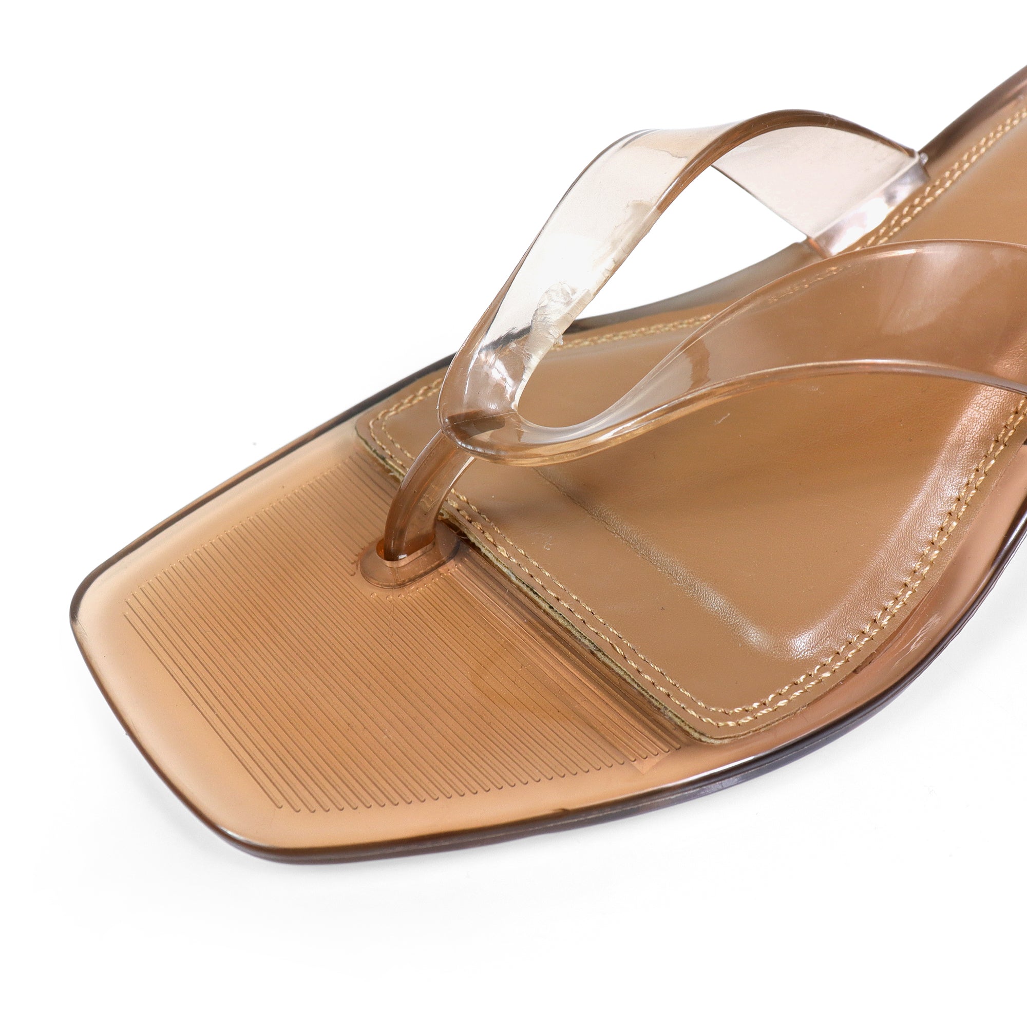 BETTANI-1 JELLI THOUNG KITTEN HEEL BROWN