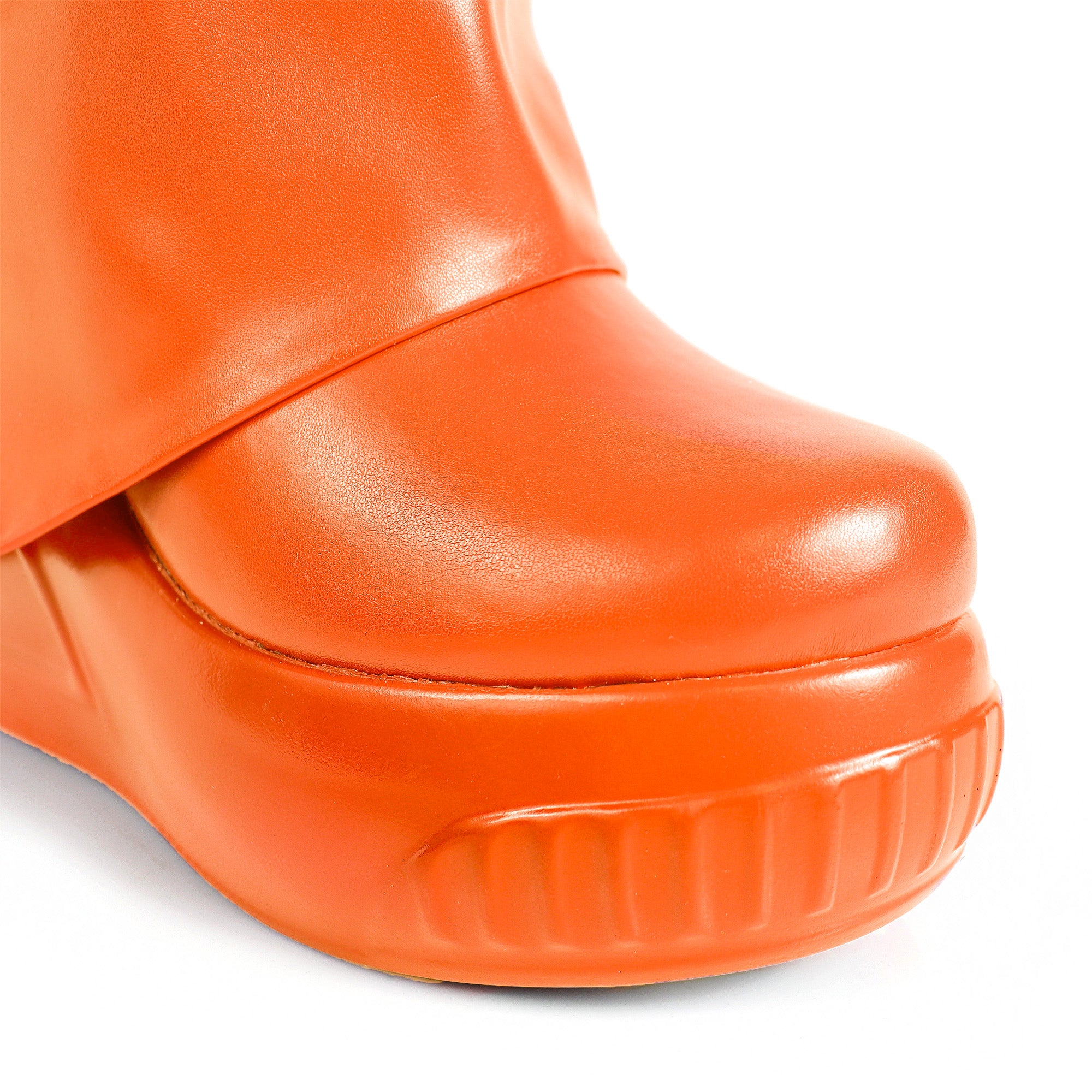BROOK-1 GIVENCHY DRAPEY BOOTI SNEAKERS ORANGE