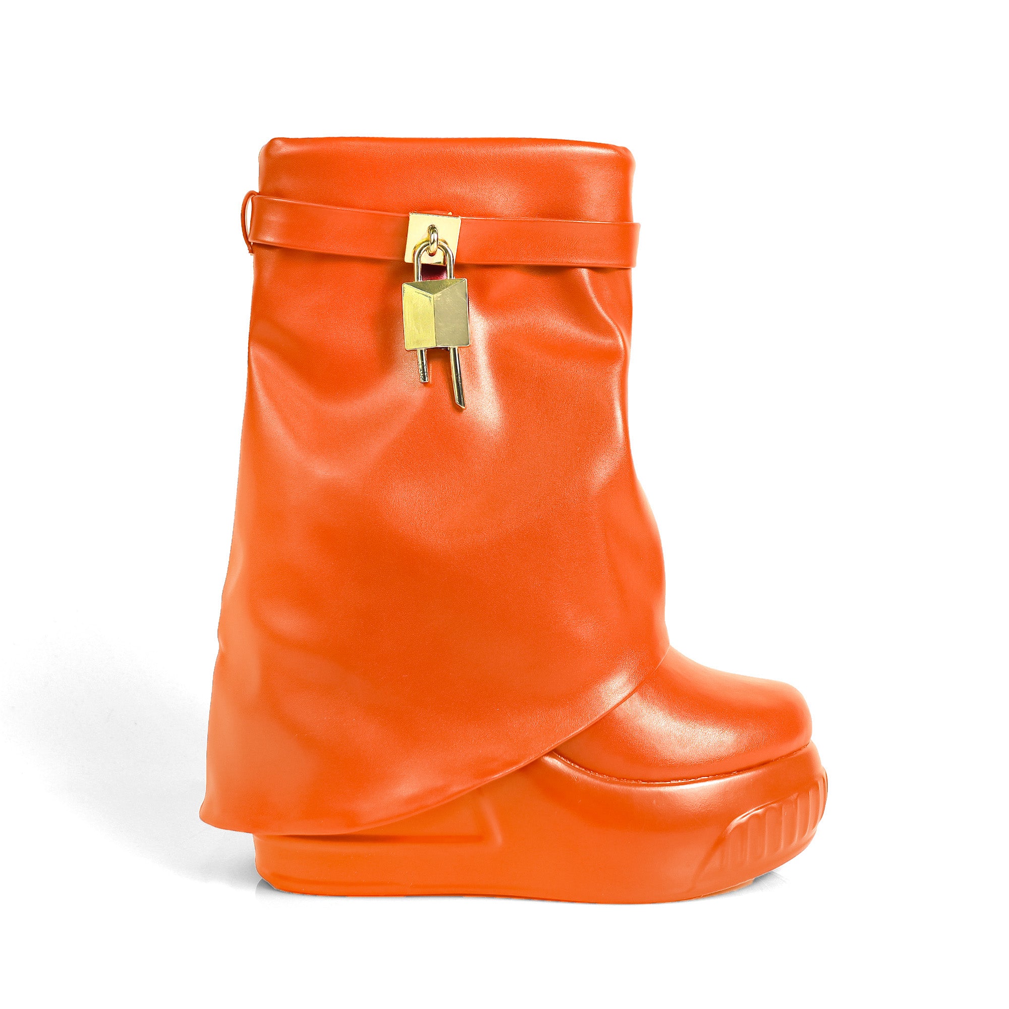 BROOK-1 GIVENCHY DRAPEY BOOTI SNEAKERS ORANGE