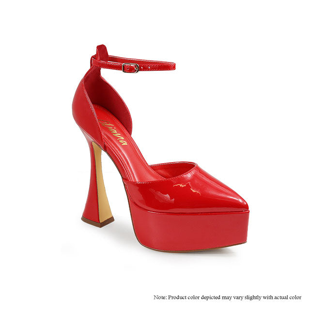 CANNA-1 HIGH PLATFORM POINTED PUMP - RED