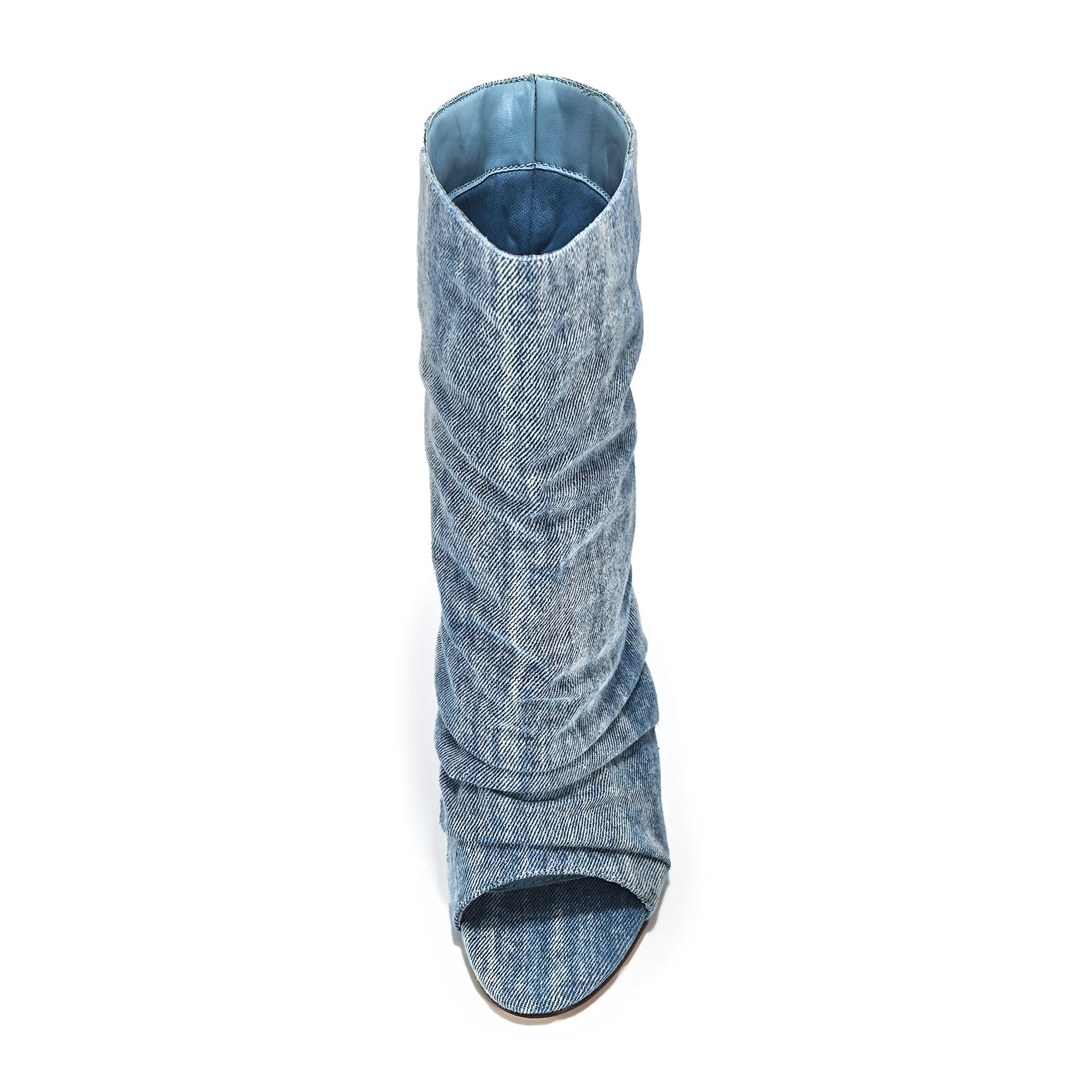 CASH-1 SLOUCH BOOT W WEDGE DENIM