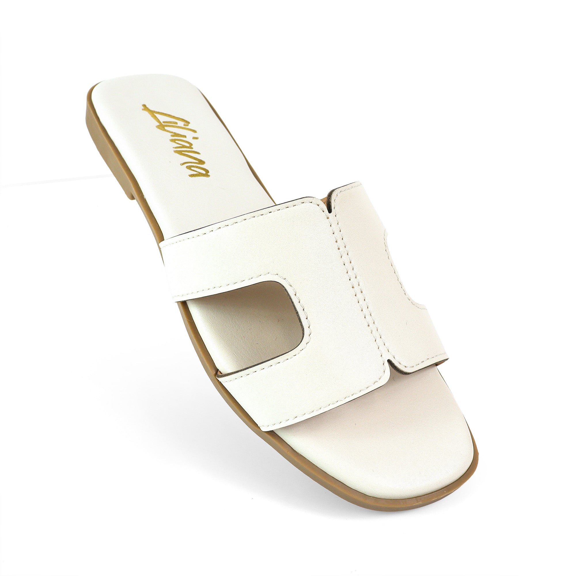 ELLA-2 H SANDAL WHITE