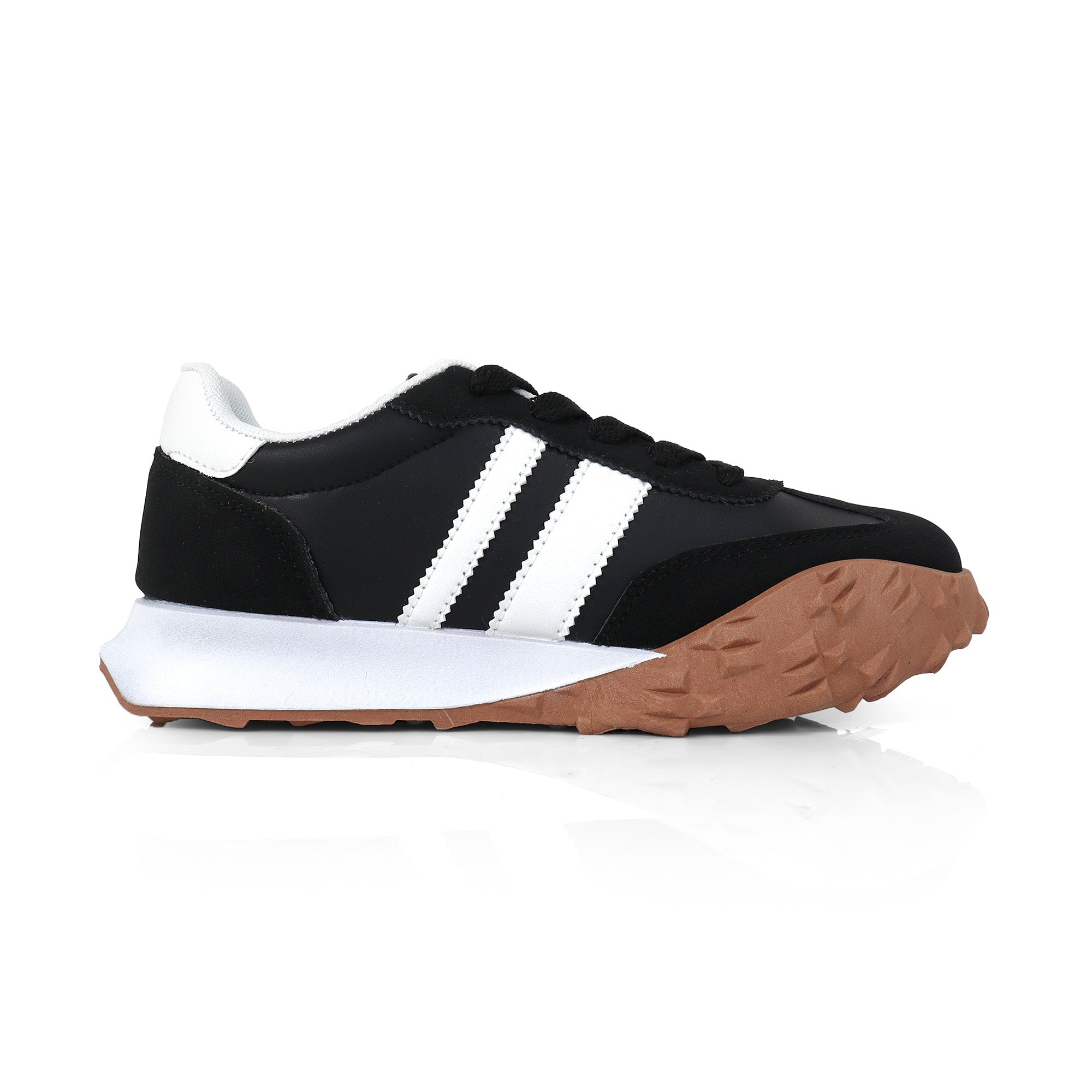 ENDIVE-3 RETRO TRAINERS SNEAKERS BLACK