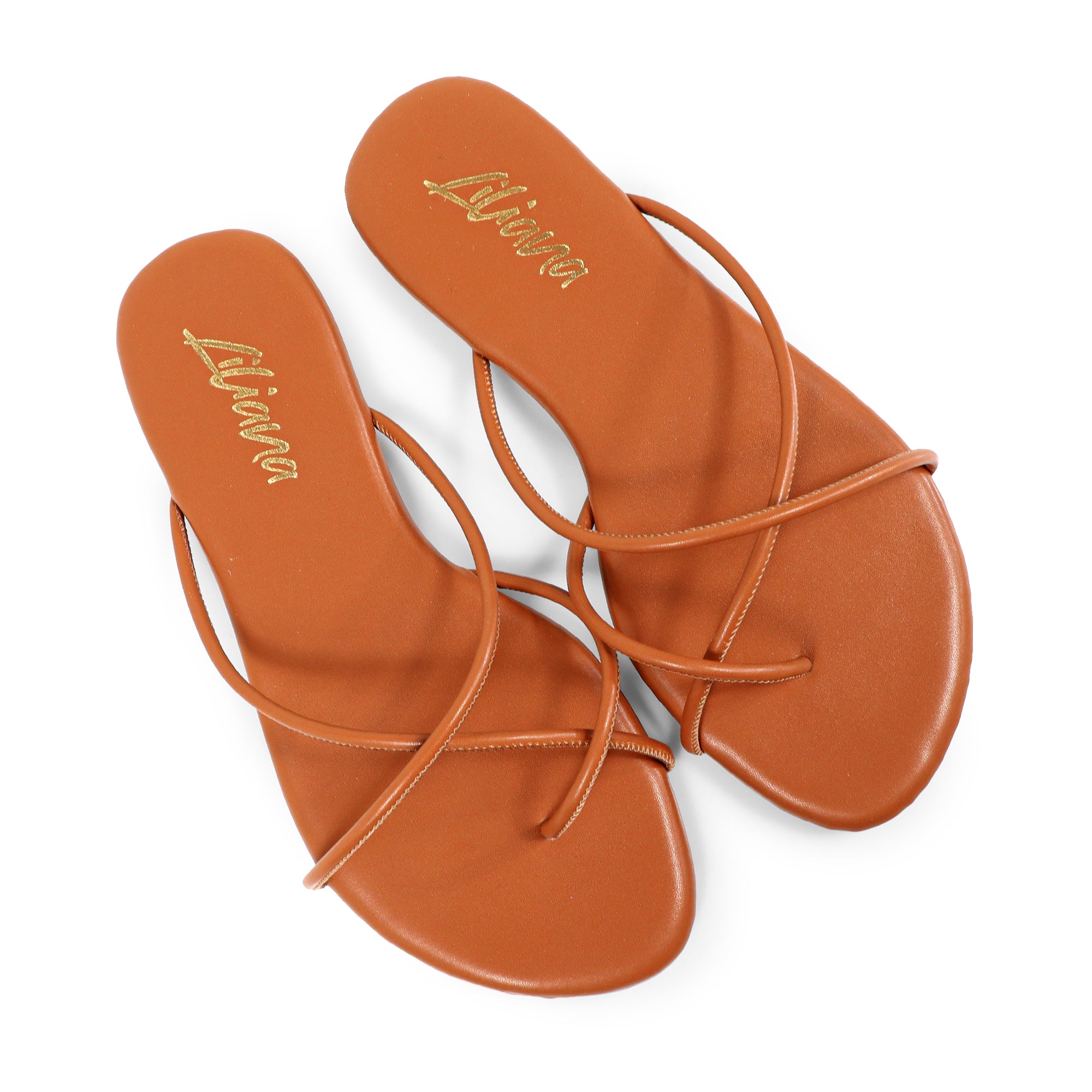 ERICA-1 STRAP SLIDE SANDAL TAN