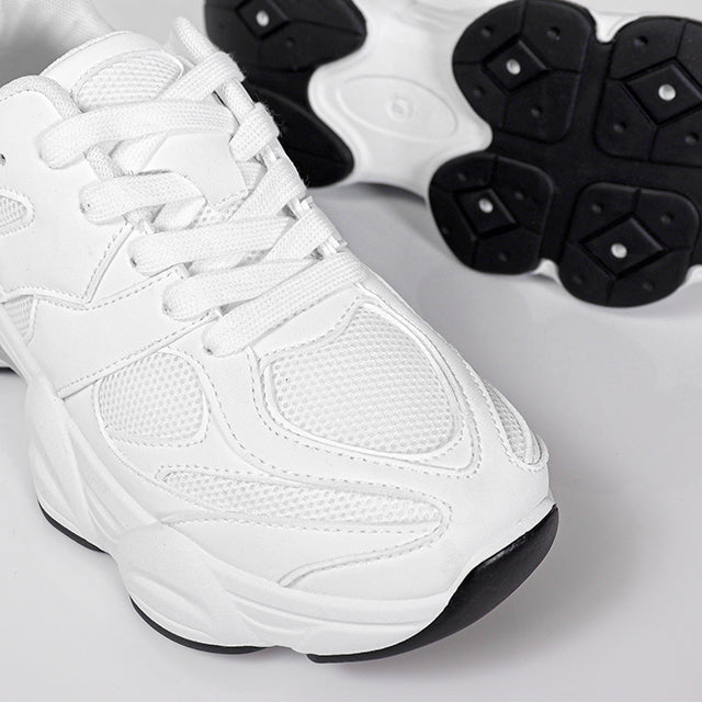 ETHAN-1 SPORTY SNEAKER WHITE