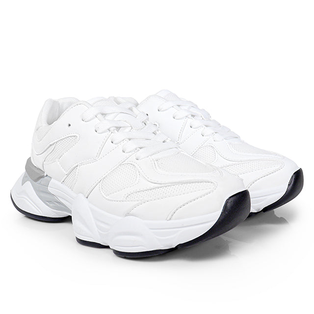 ETHAN-1 SPORTY SNEAKER WHITE
