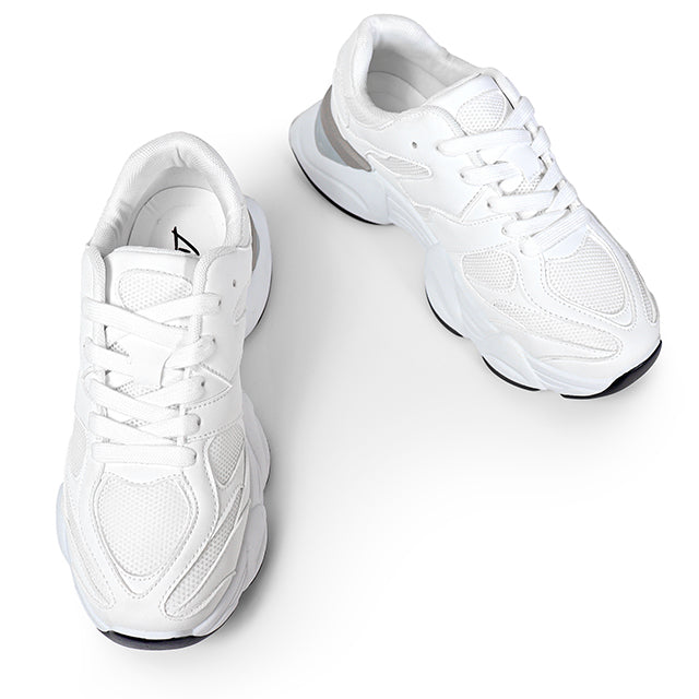 ETHAN-1 SPORTY SNEAKER WHITE