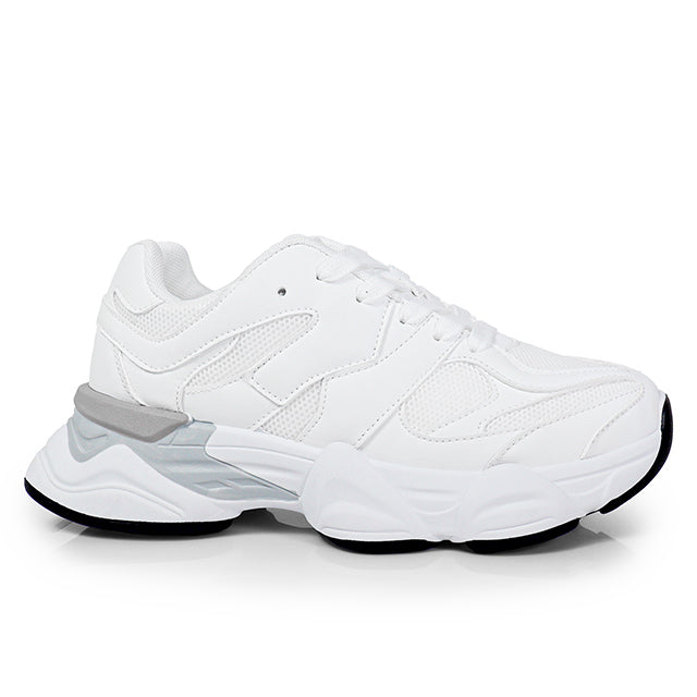 ETHAN-1 SPORTY SNEAKER WHITE