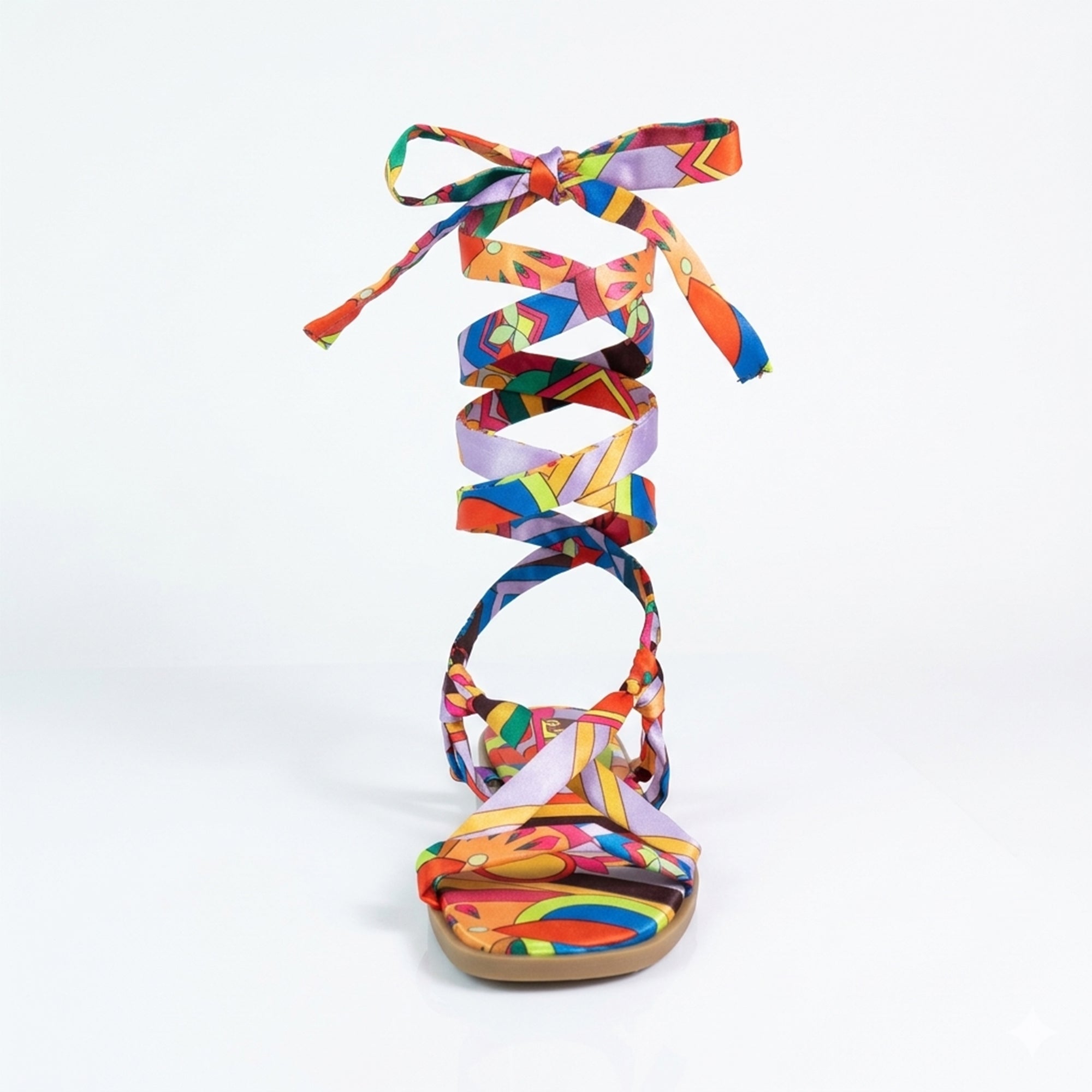 EVA-2 STRAPPY LACE UP SANDAL MULTIPLE