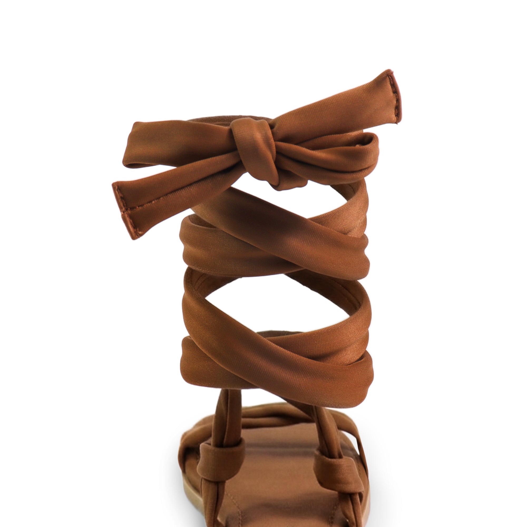 EVA-2 STRAPPY LACE UP SANDAL TAN